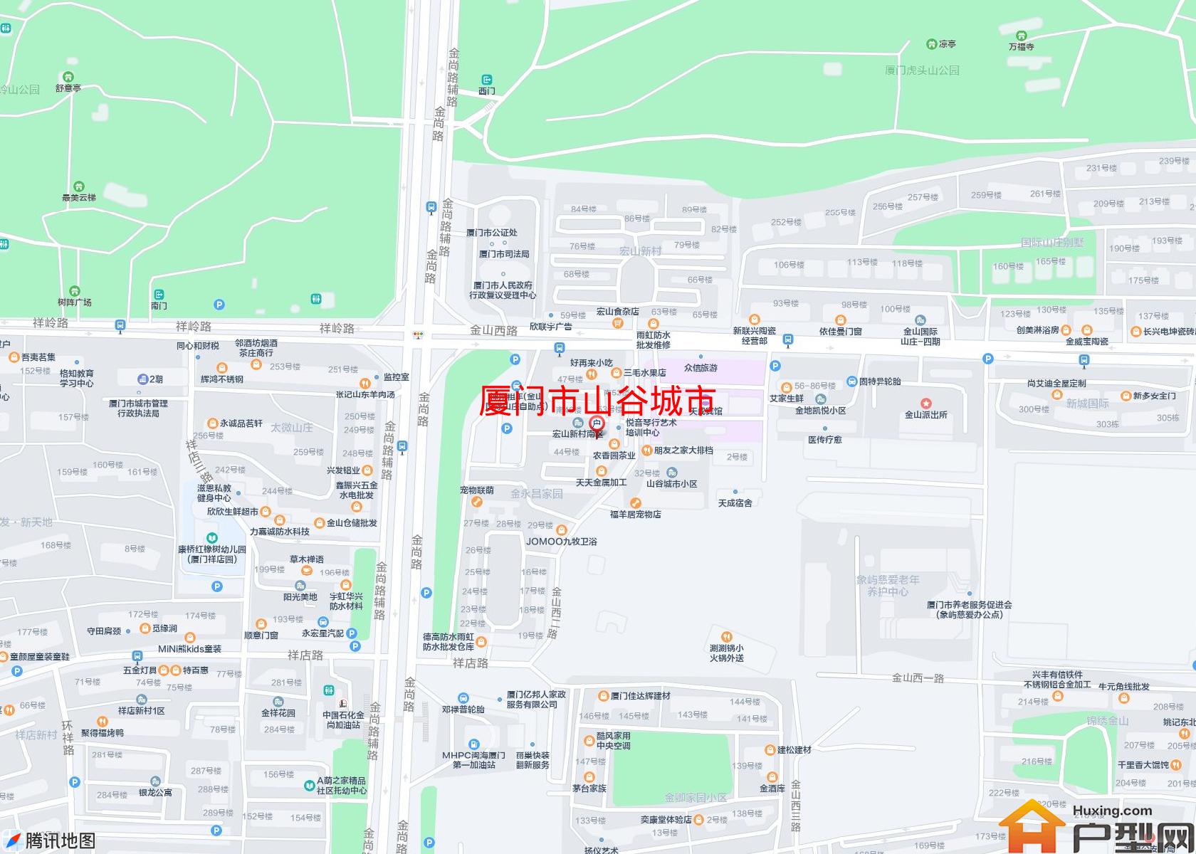 山谷城市小区 - 户型网