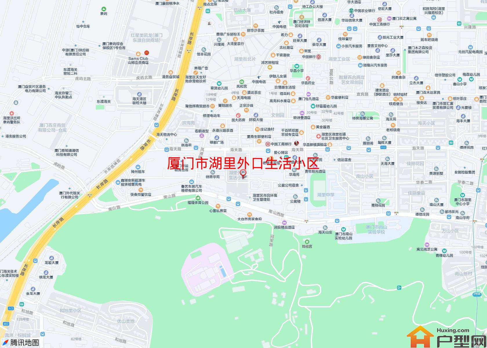 湖里外口生活小区小区 - 户型网