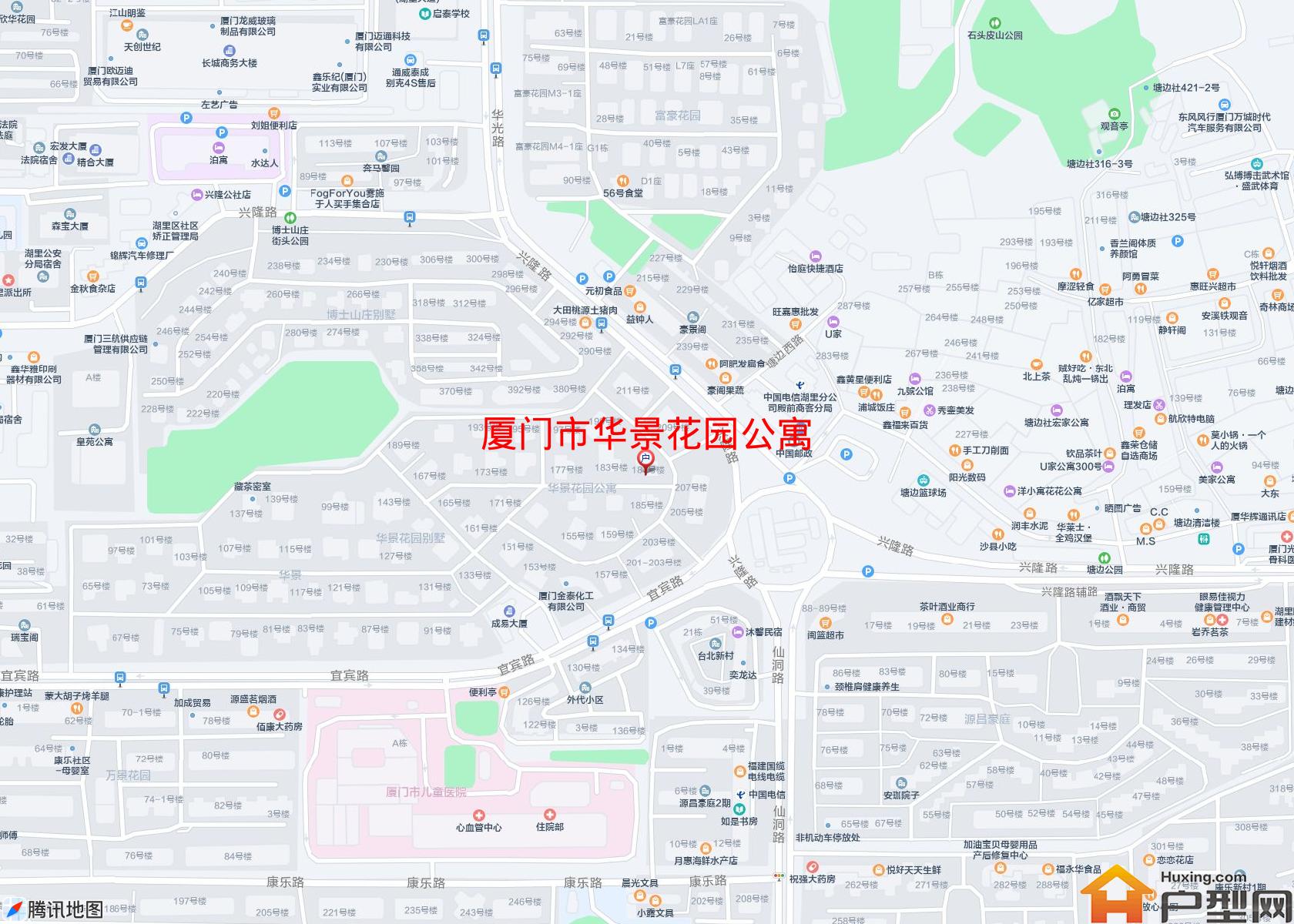 华景花园公寓小区 - 户型网