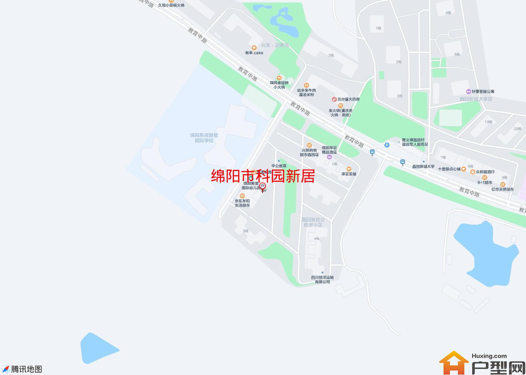 科园新居小区 - 户型网