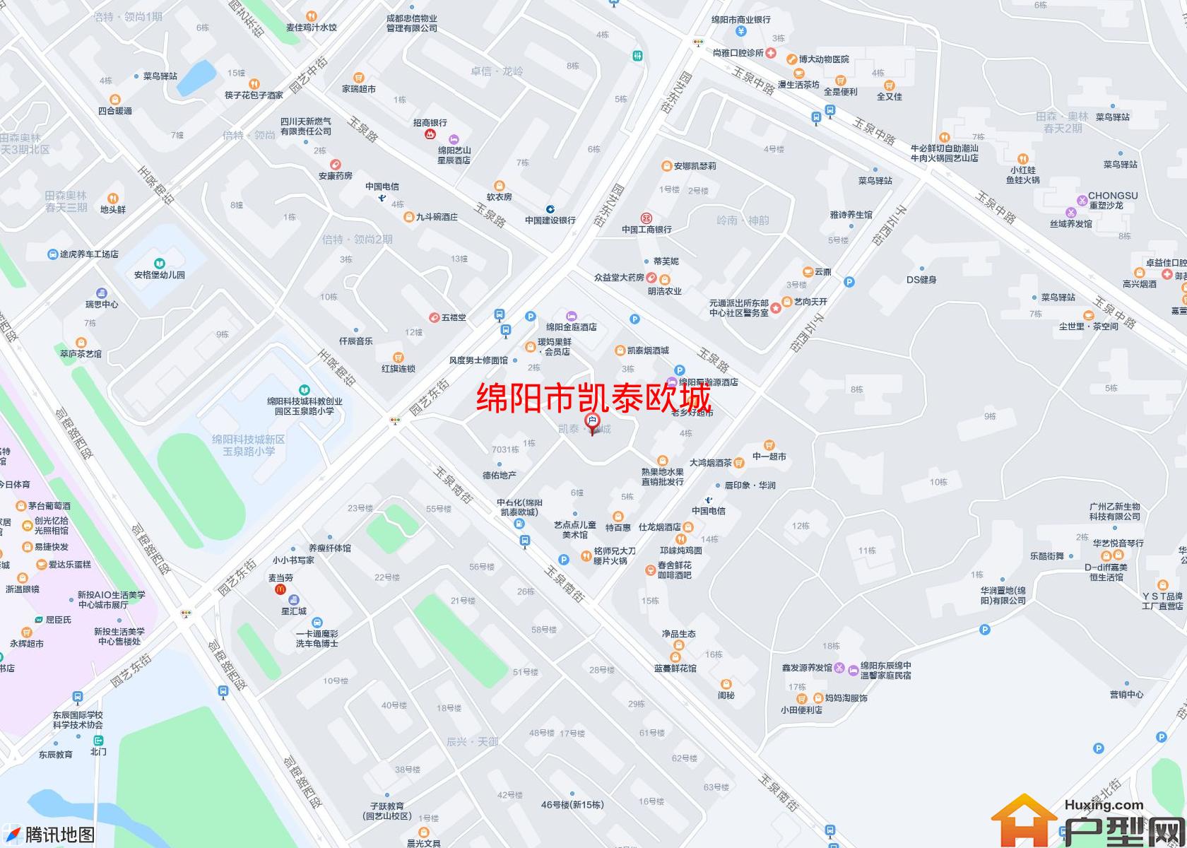 凯泰欧城小区 - 户型网
