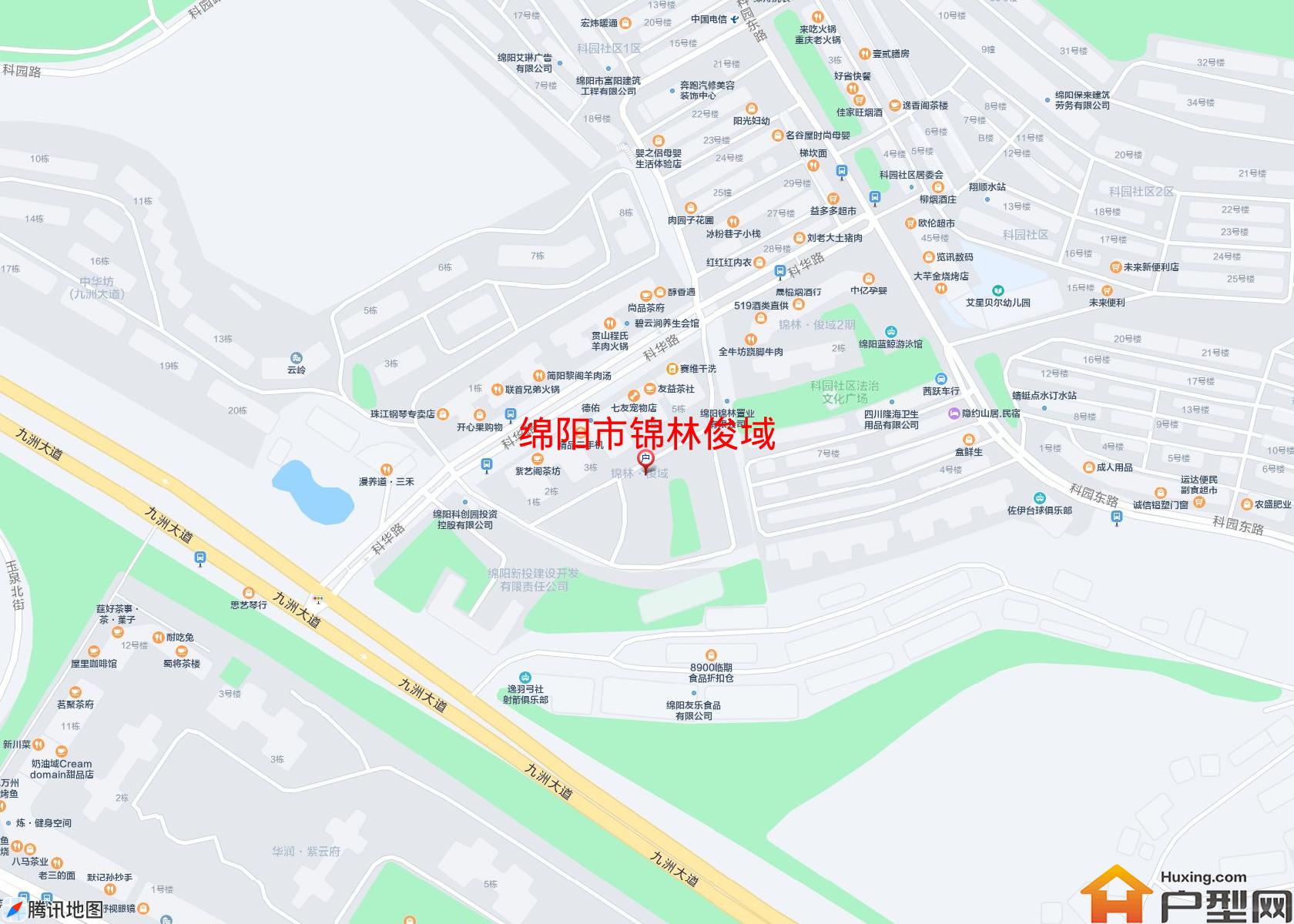 锦林俊域小区 - 户型网