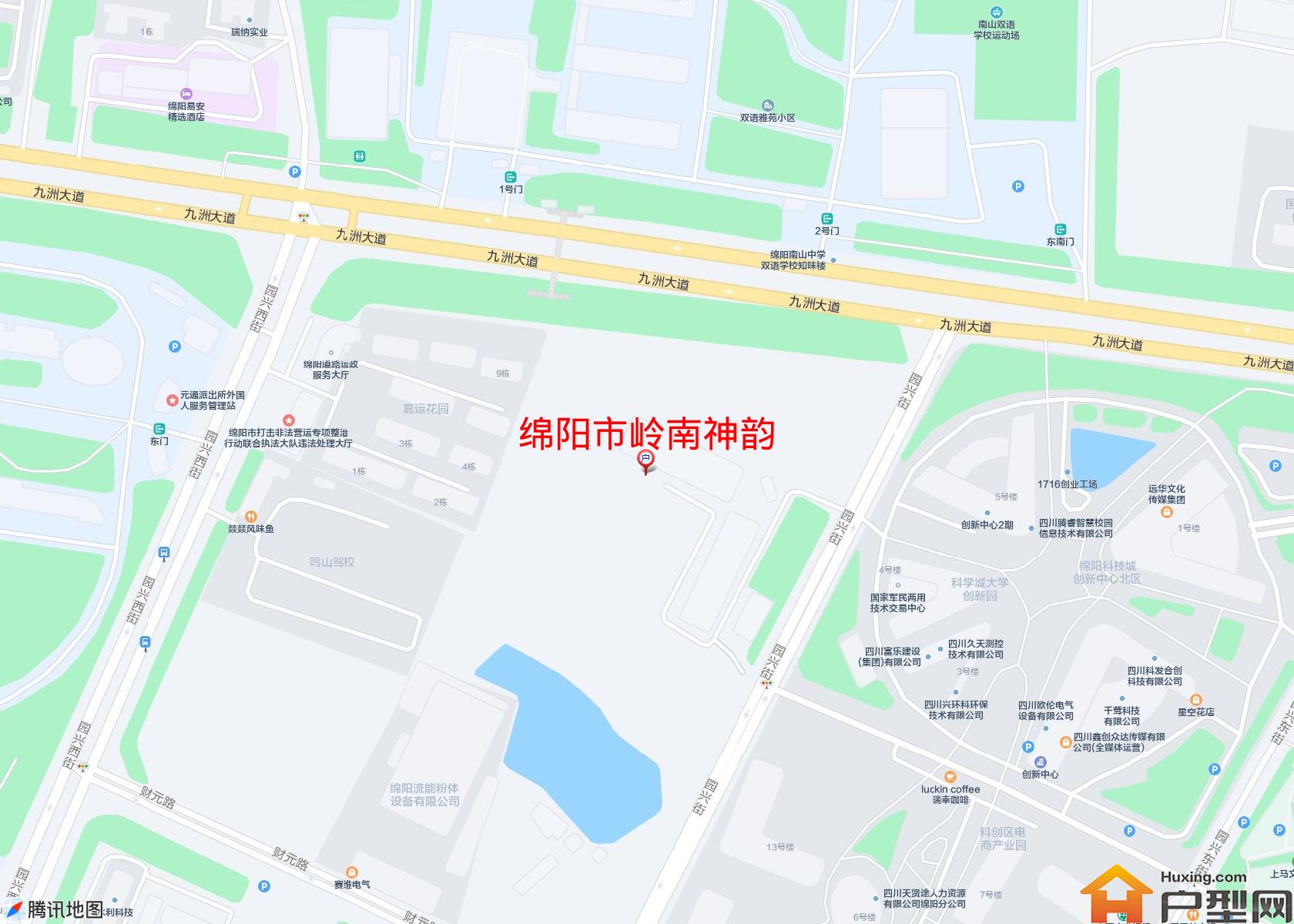 岭南神韵小区 - 户型网