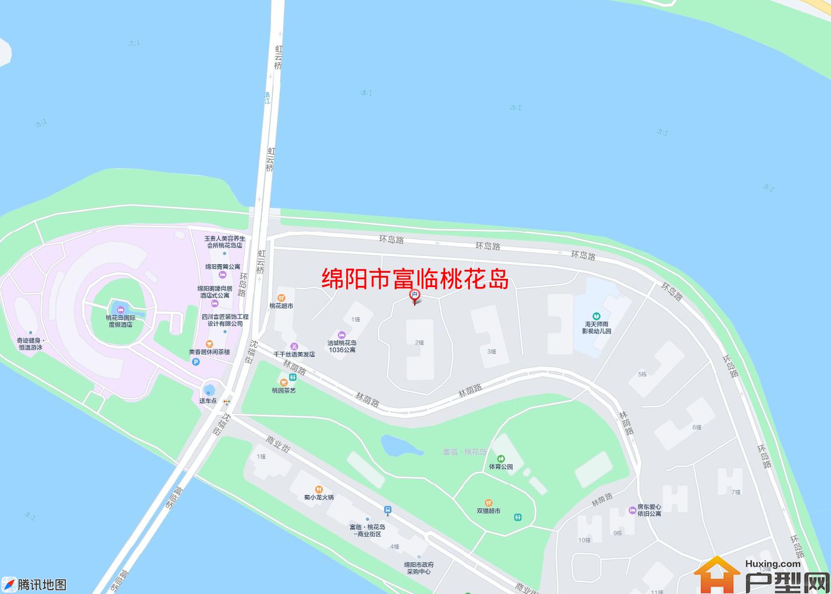 富临桃花岛小区 - 户型网