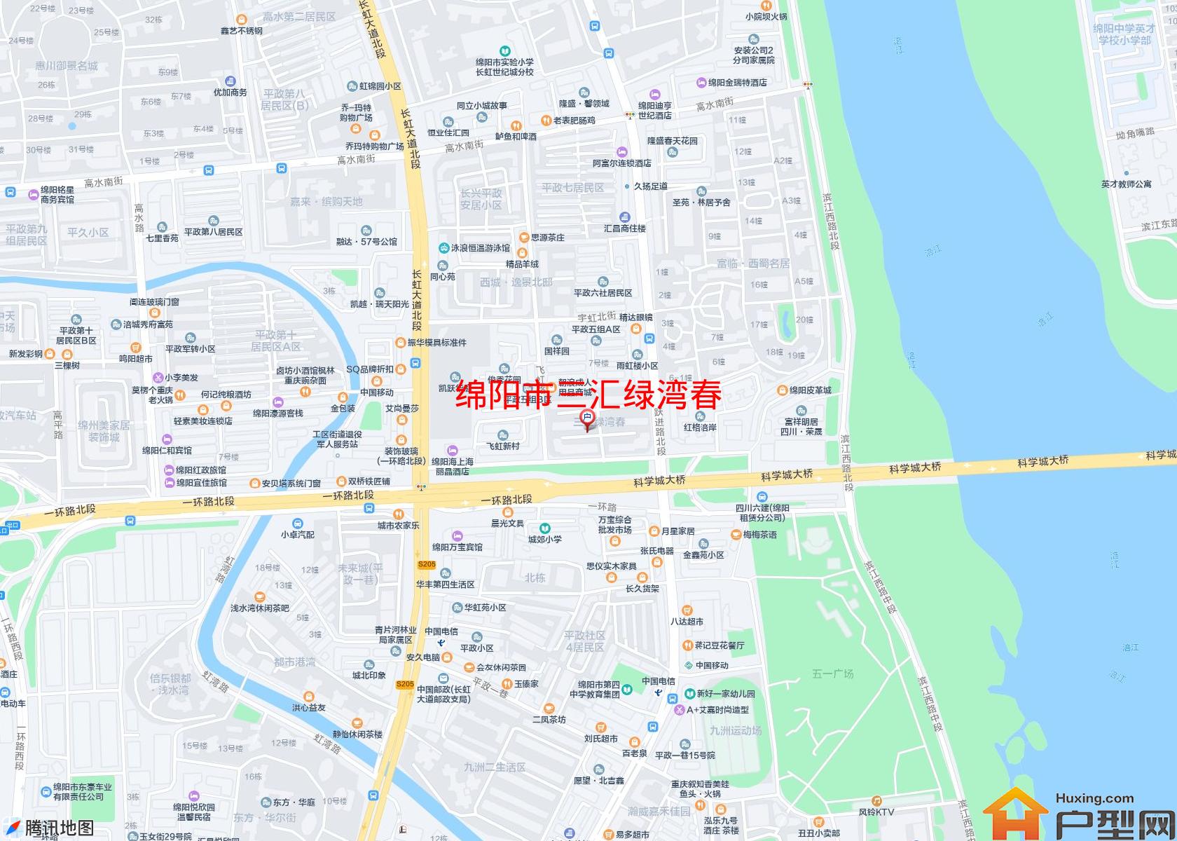 三汇绿湾春小区 - 户型网