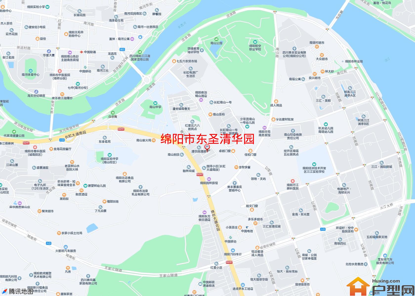 东圣清华园小区 - 户型网