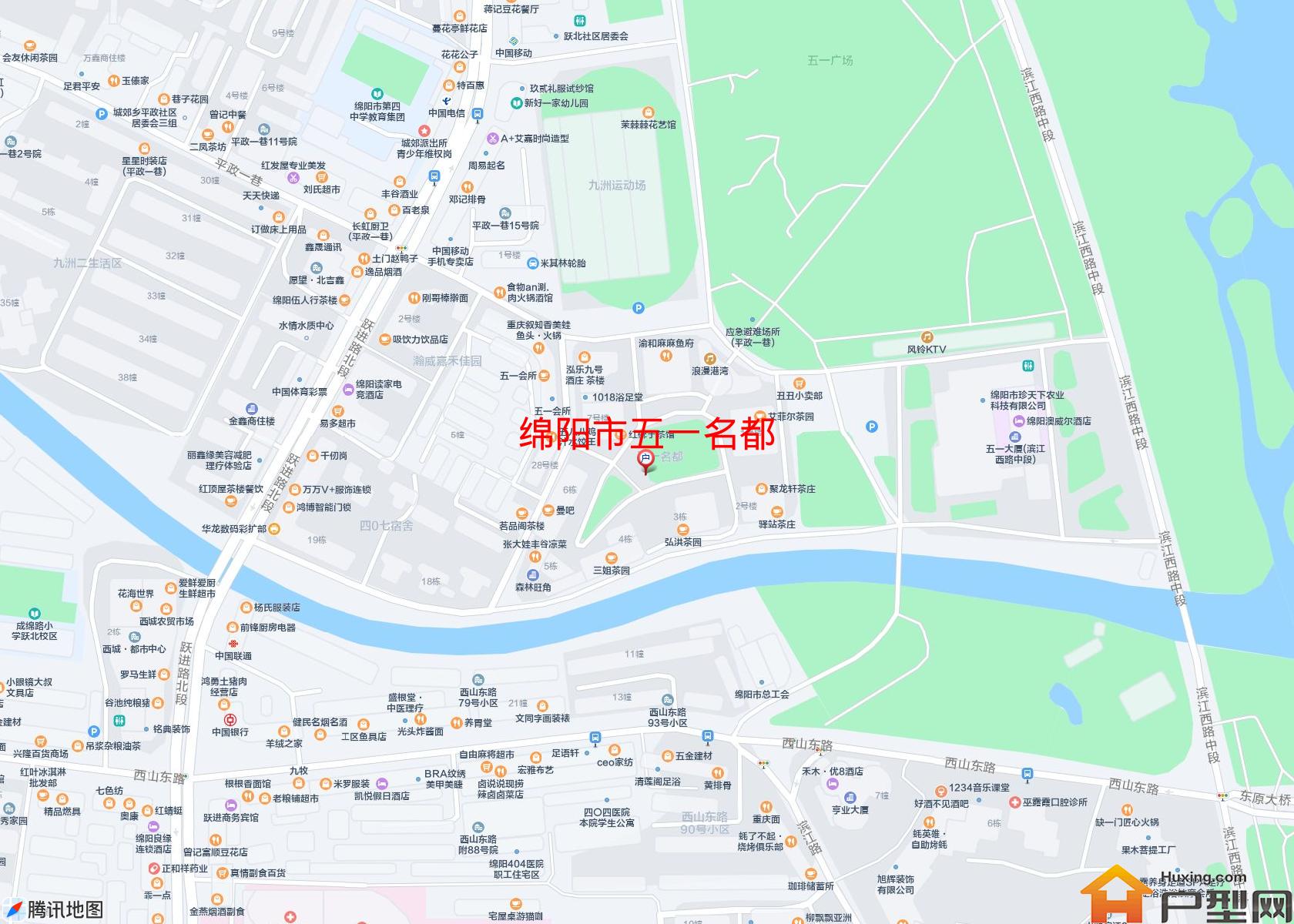五一名都小区 - 户型网