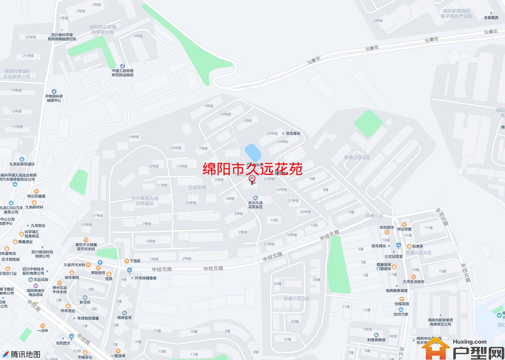 久远花苑小区 - 户型网
