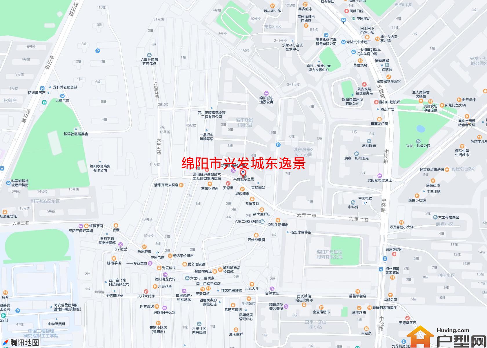 兴发城东逸景小区 - 户型网