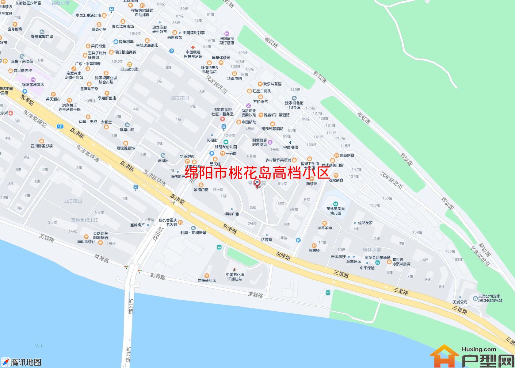 桃花岛高档小区小区 - 户型网