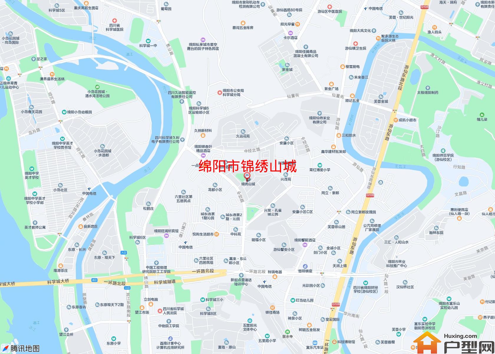 锦绣山城小区 - 户型网