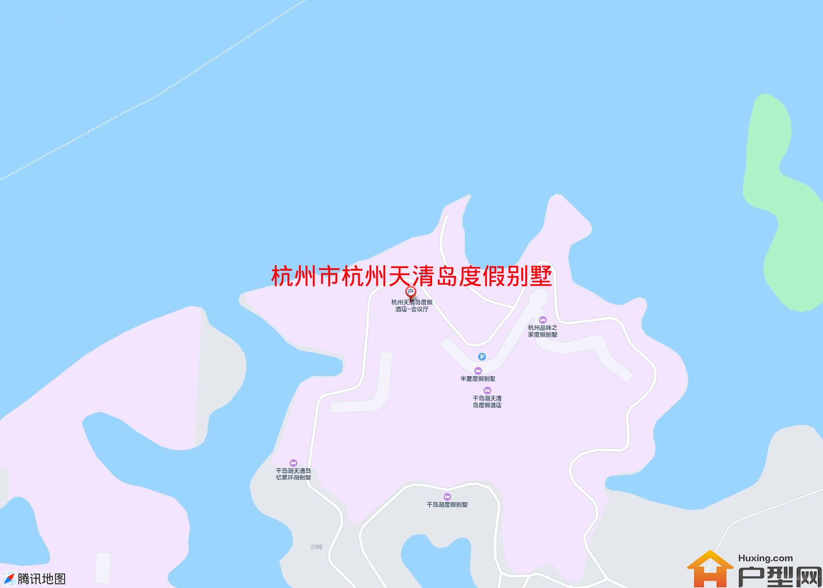 杭州天清岛度假别墅小区 - 户型网