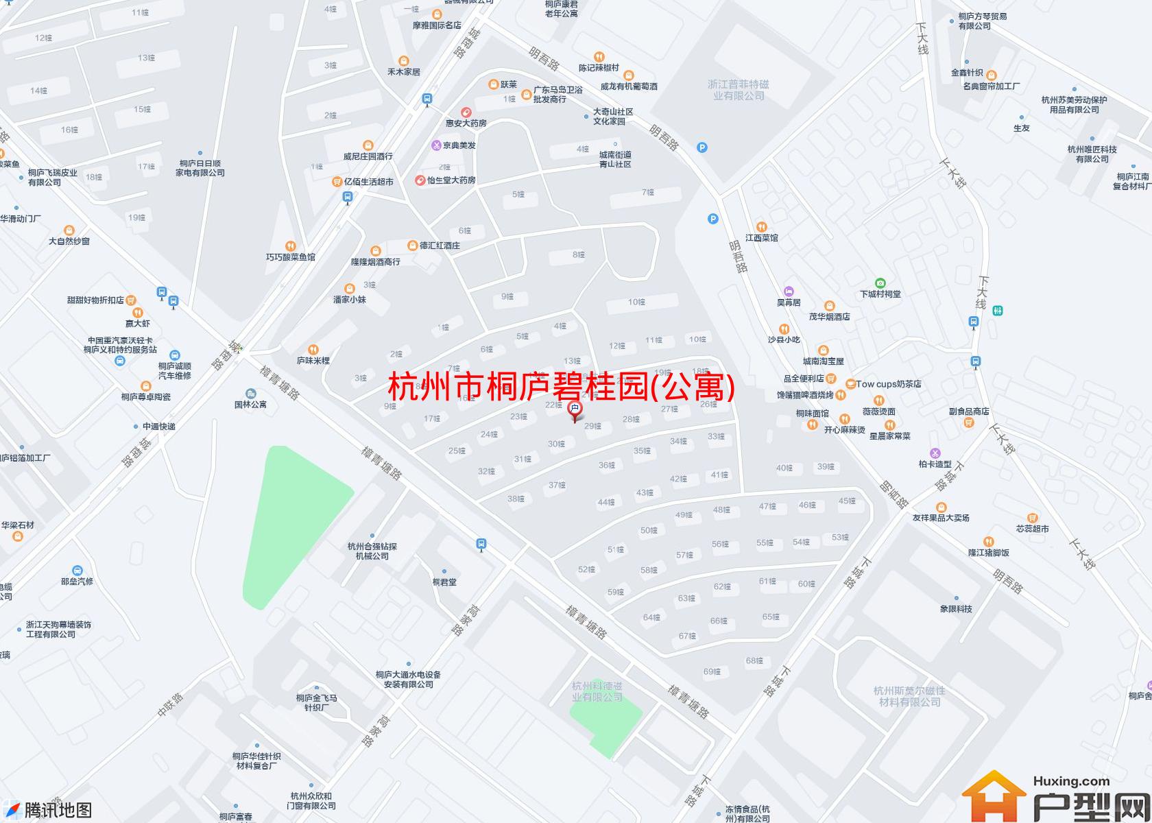 桐庐碧桂园(公寓)小区 - 户型网