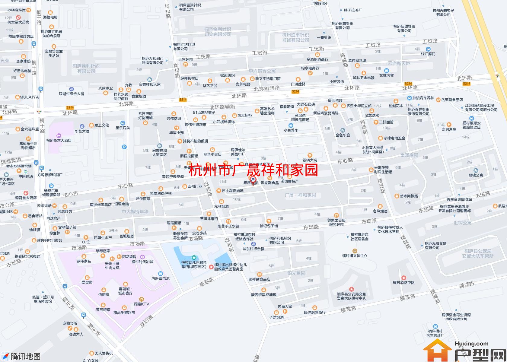 广晟祥和家园小区 - 户型网