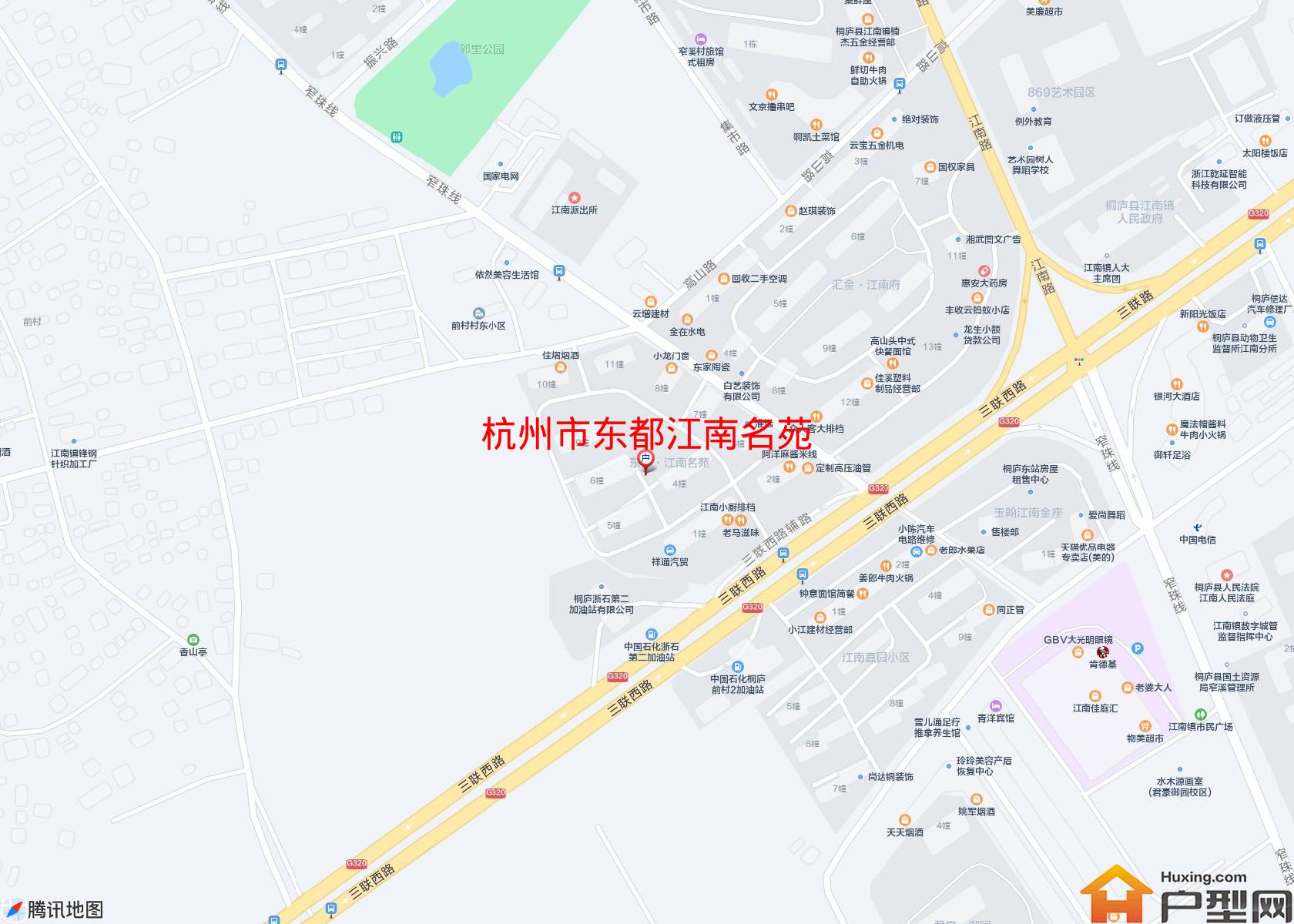 东都江南名苑小区 - 户型网