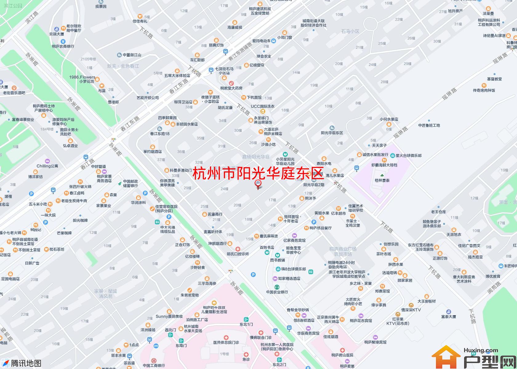 阳光华庭东区小区 - 户型网