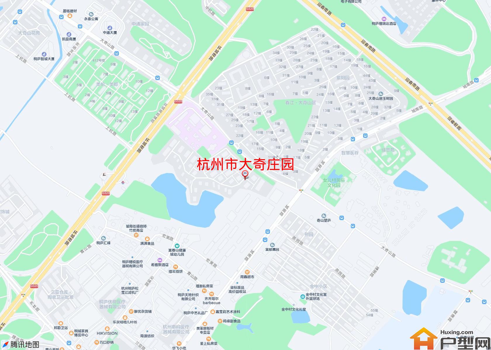 大奇庄园小区 - 户型网