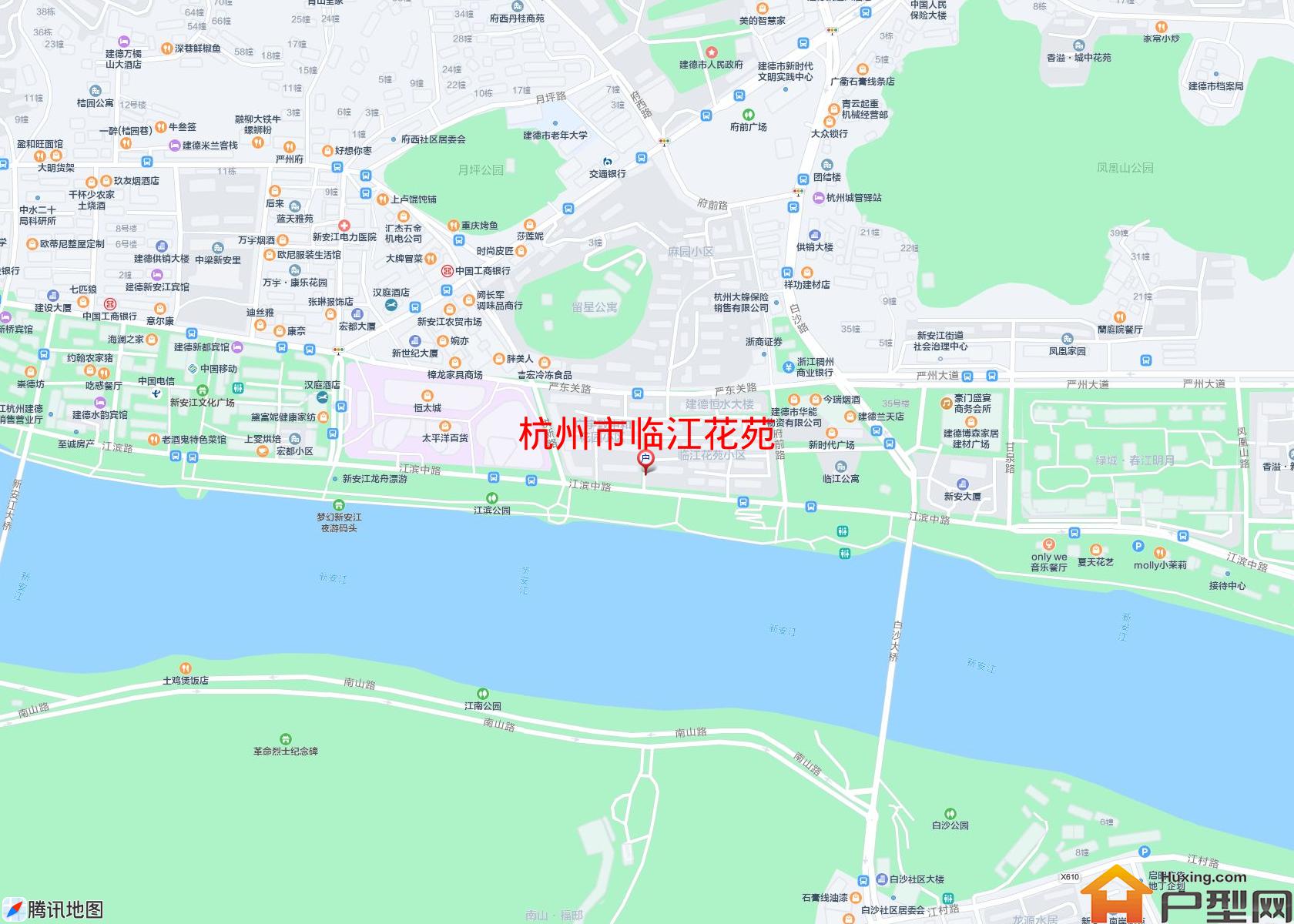 临江花苑小区 - 户型网