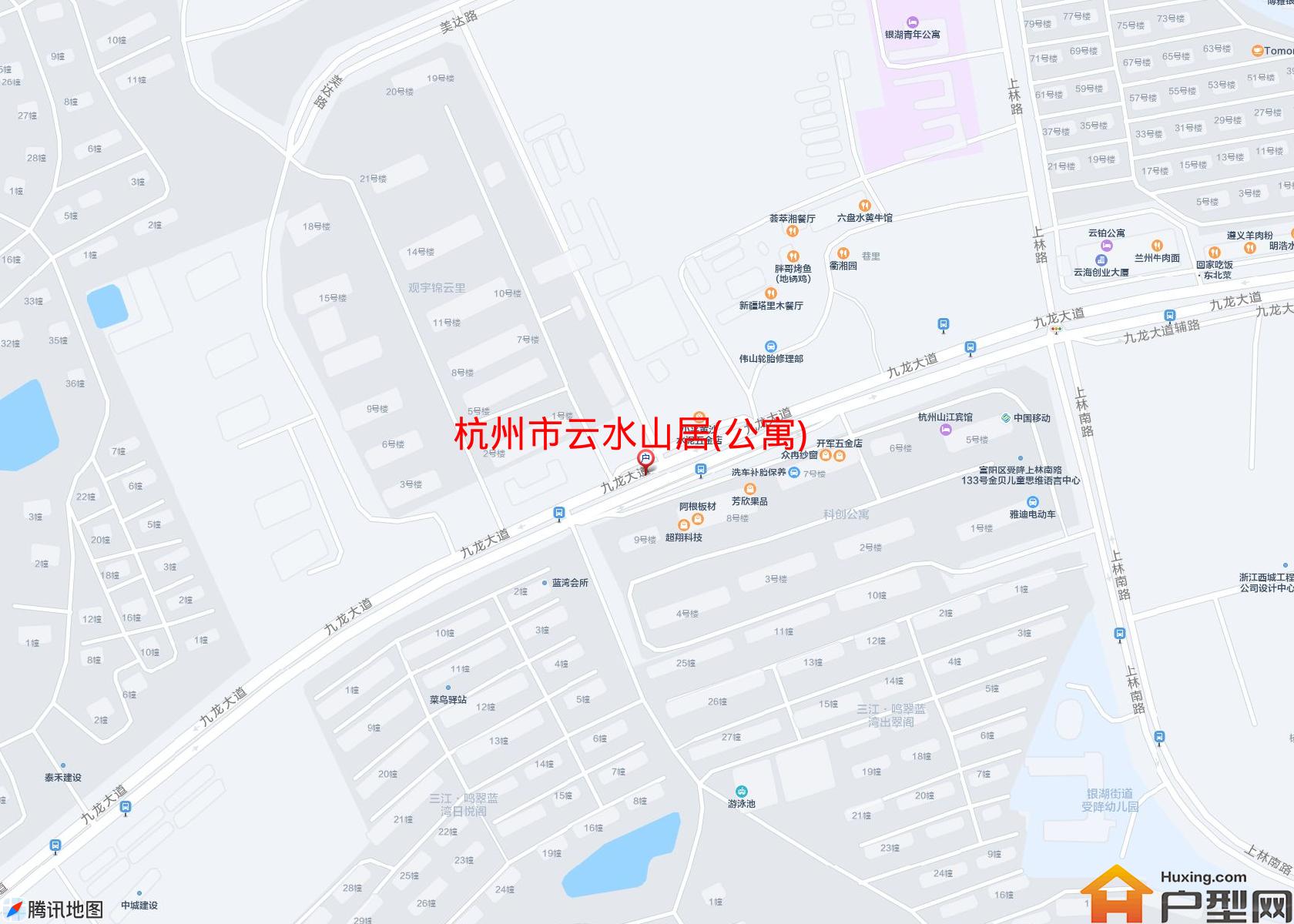 云水山居(公寓)小区 - 户型网 云水山居(公寓)小区 - 户型网