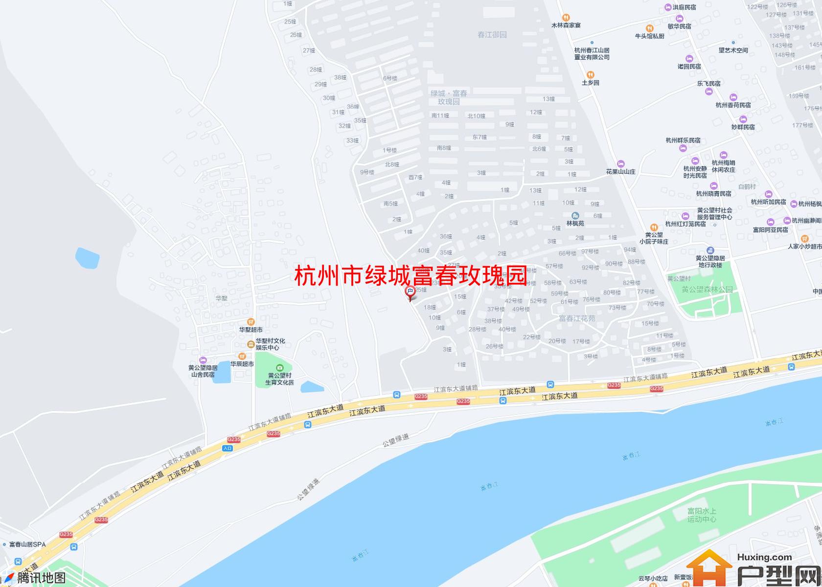 绿城富春玫瑰园小区 - 户型网 绿城富春玫瑰园小区 - 户型网