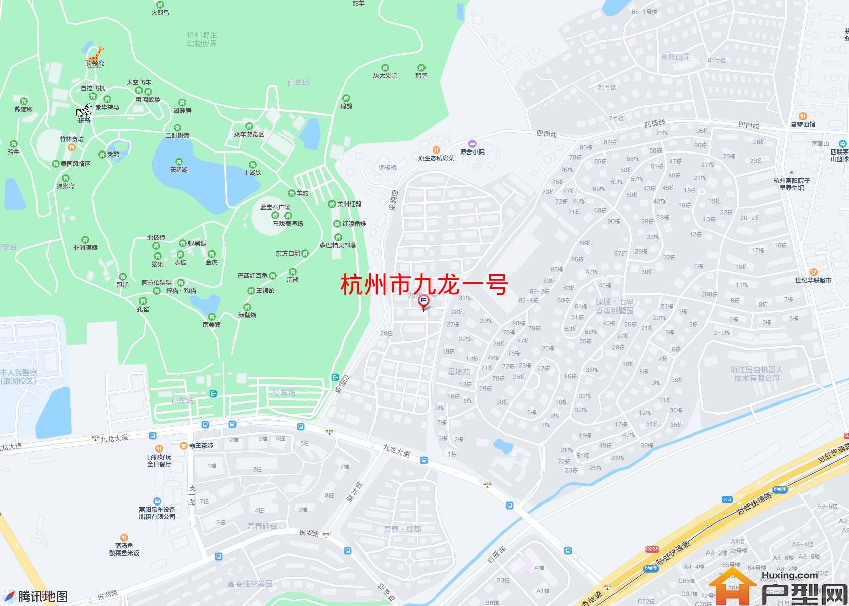 九龙一号小区 - 户型网