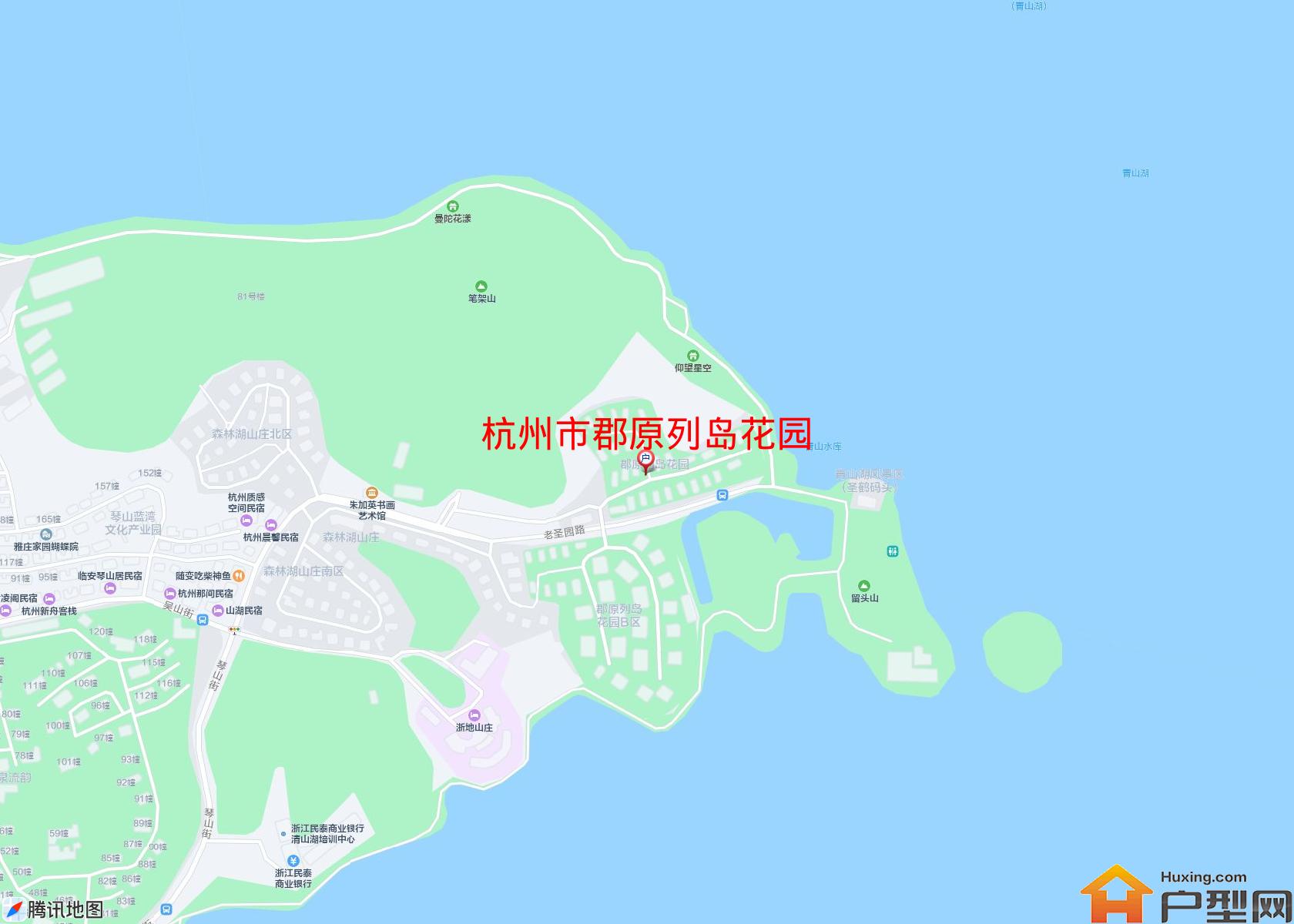 郡原列岛花园小区 - 户型网