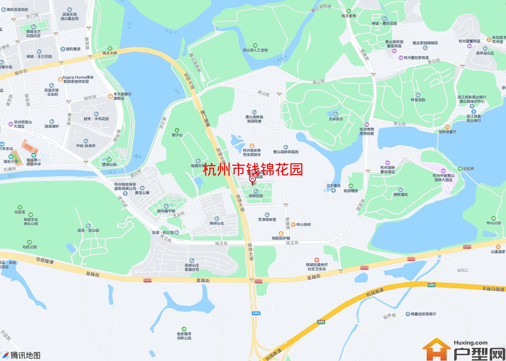 钱锦花园小区 - 户型网