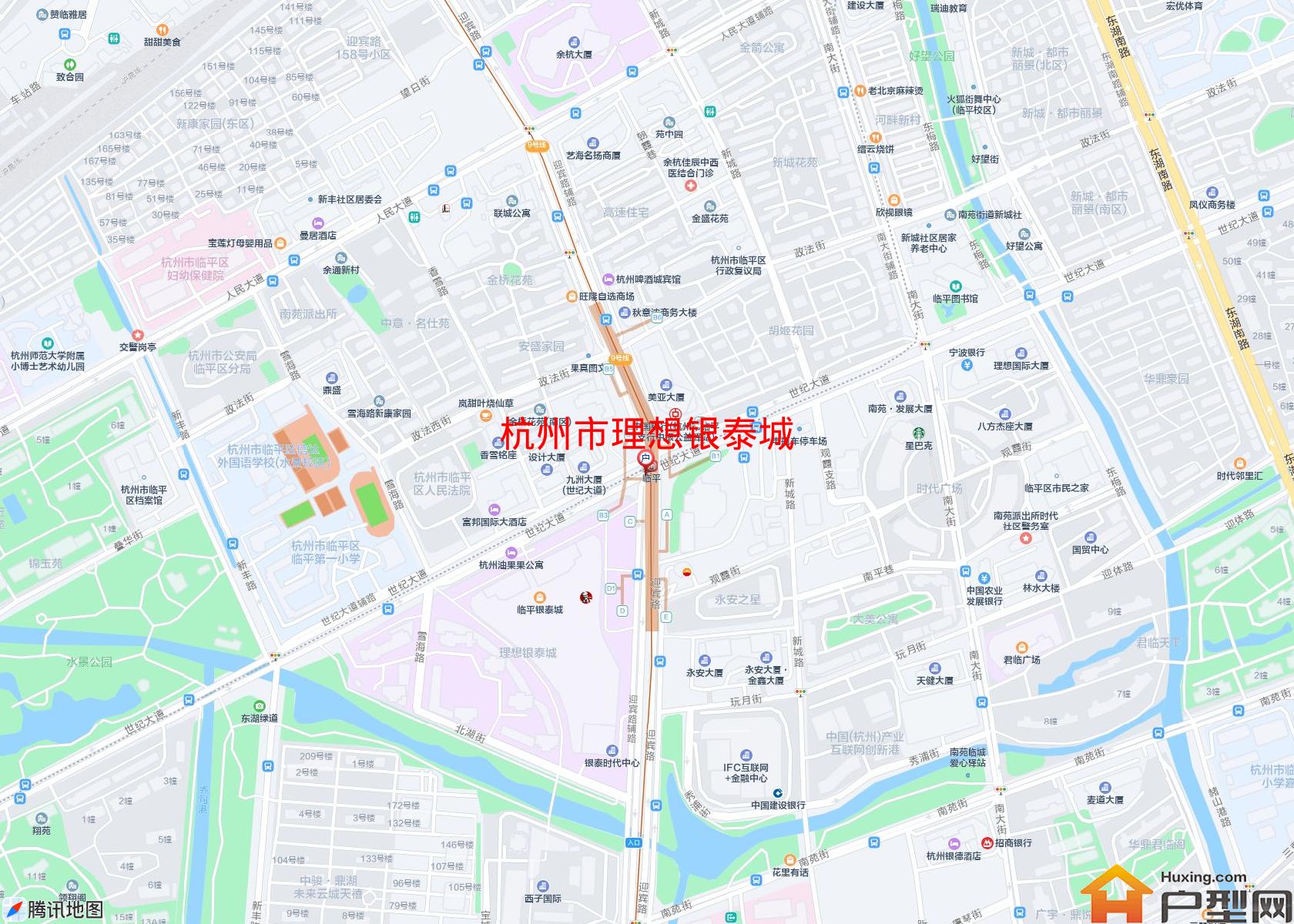 理想银泰城小区 - 户型网