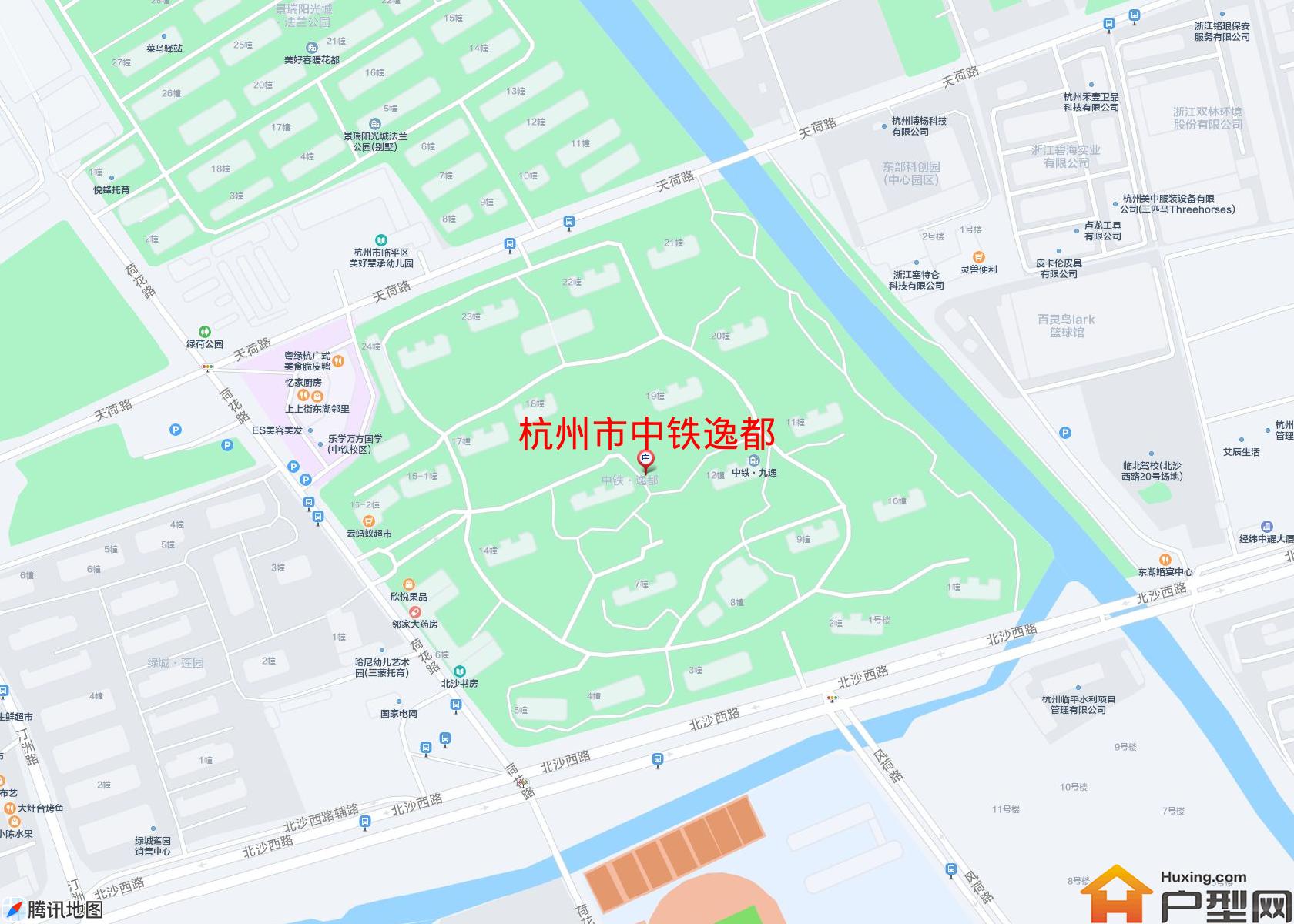 中铁逸都小区 - 户型网