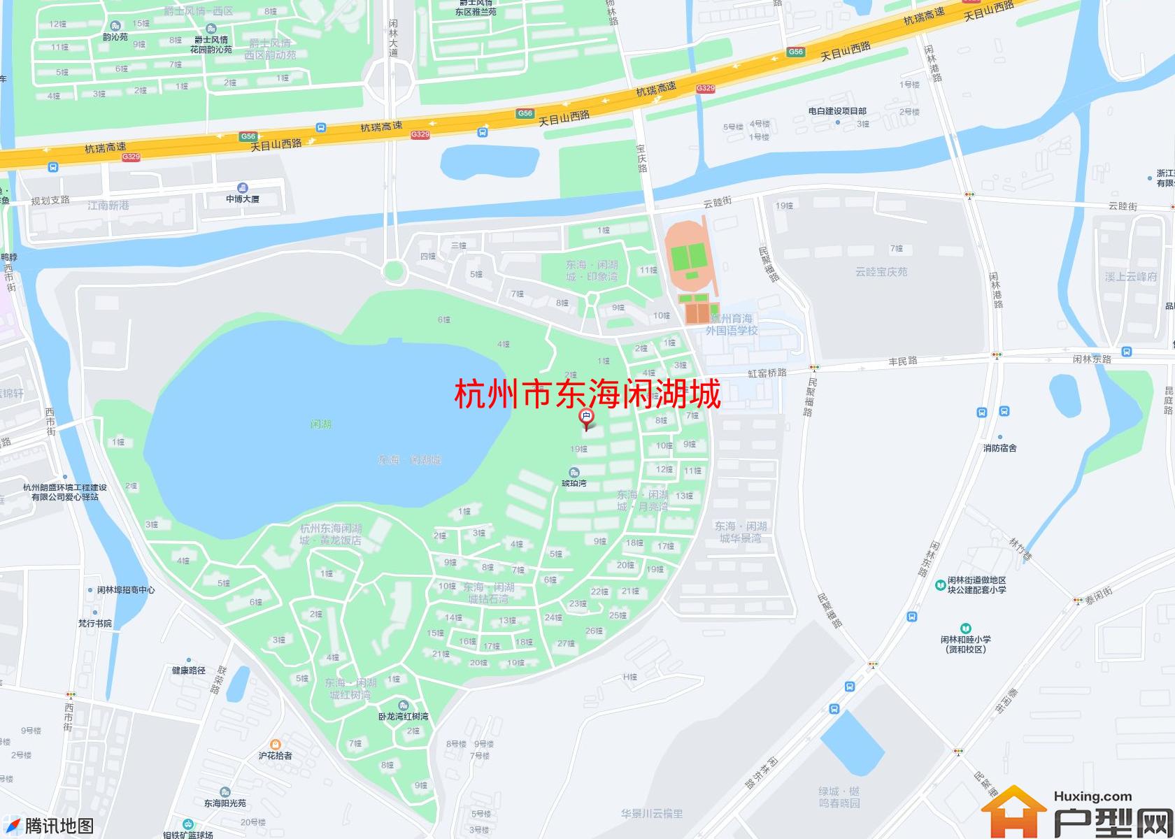 东海闲湖城小区 - 户型网