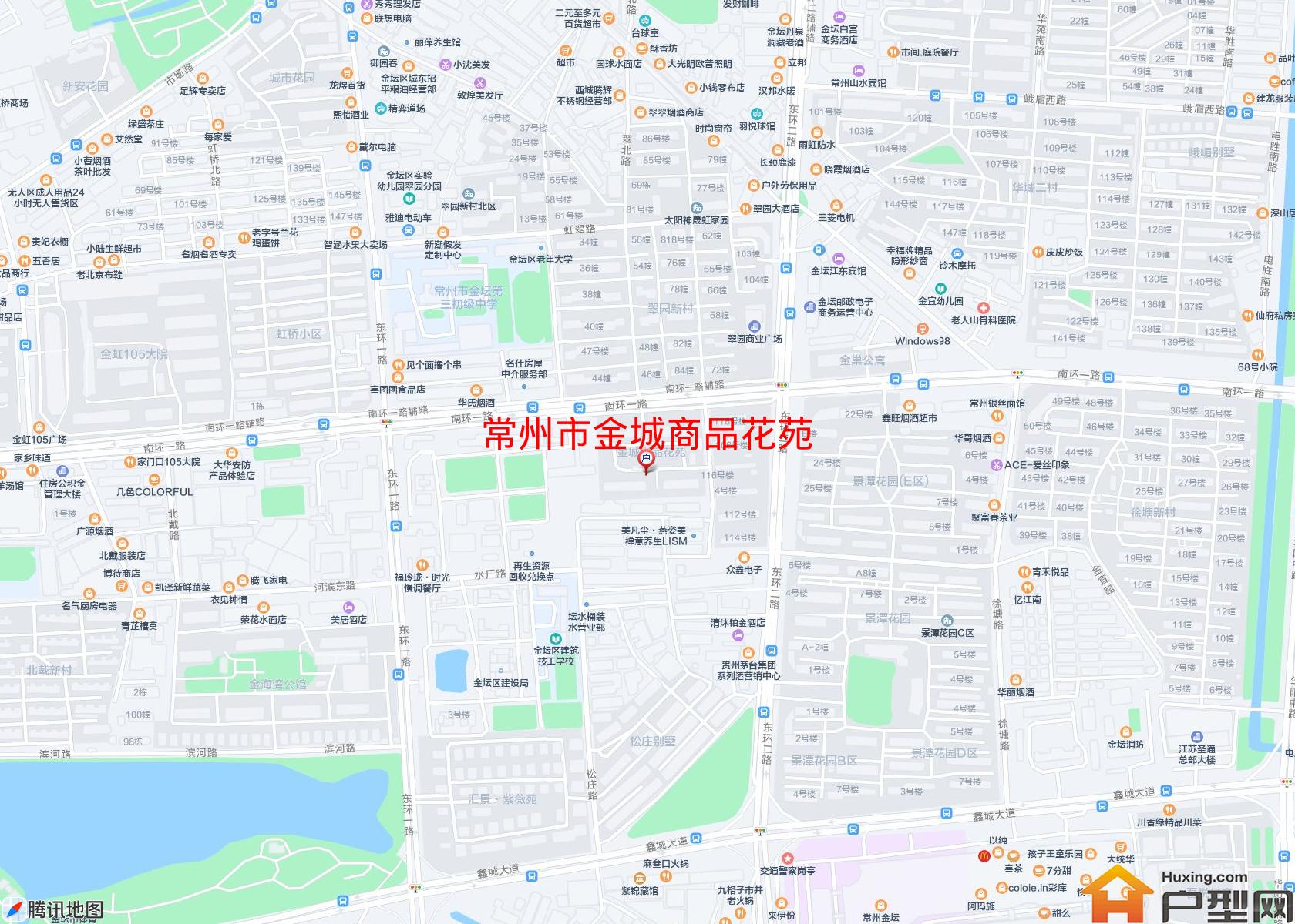 金城商品花苑小区 - 户型网