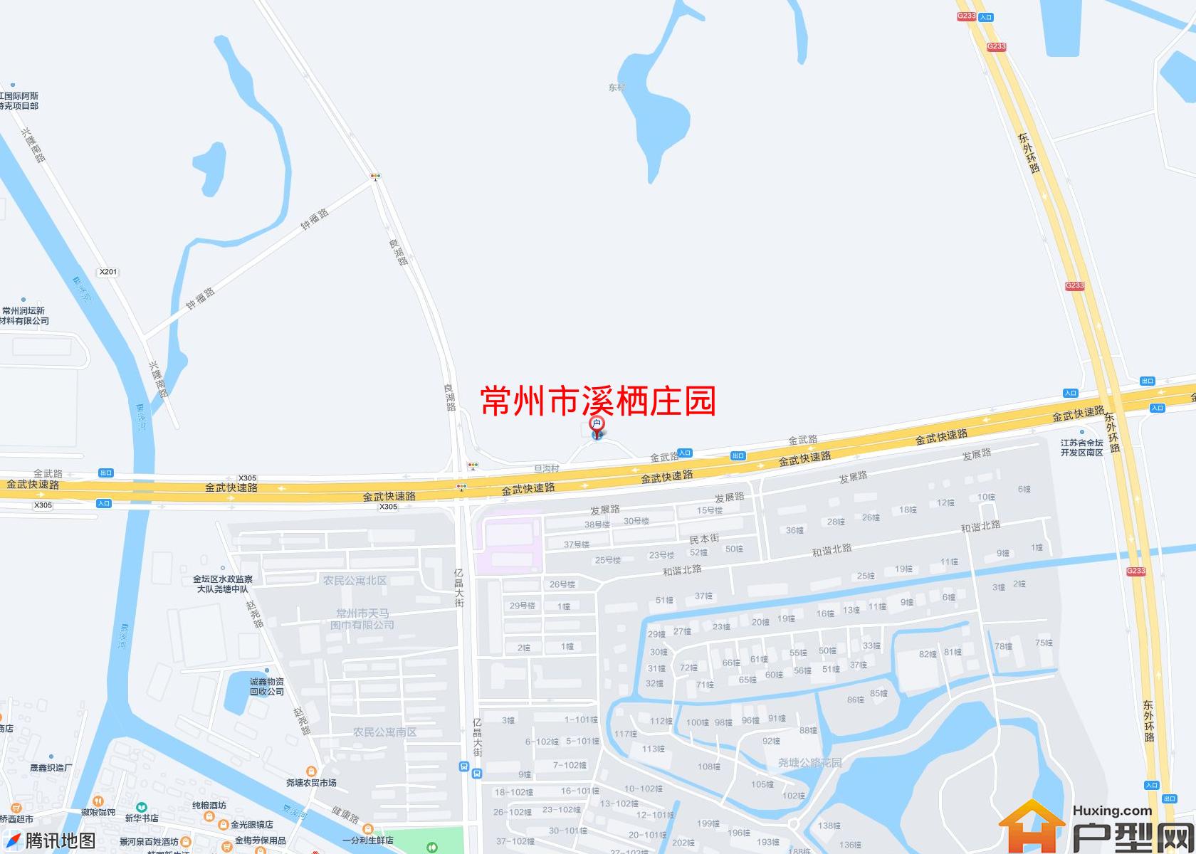 溪栖庄园小区 - 户型网