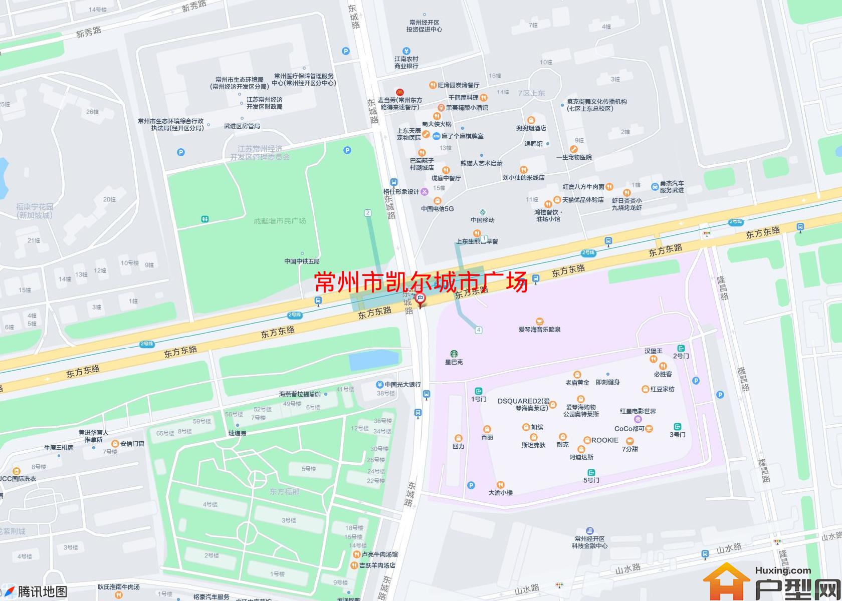凯尔城市广场小区 - 户型网