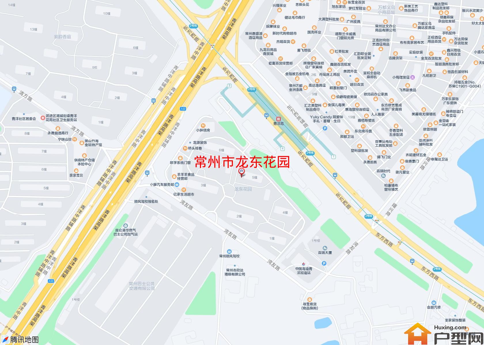 龙东花园小区 - 户型网