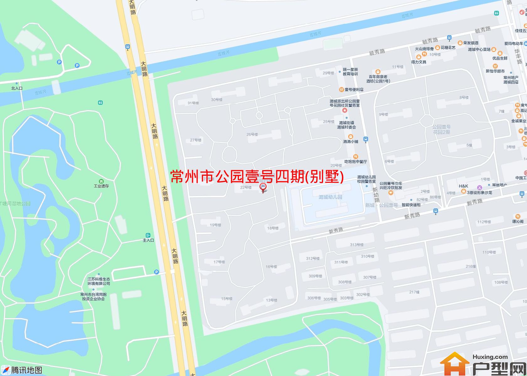 公园壹号四期(别墅)小区 - 户型网