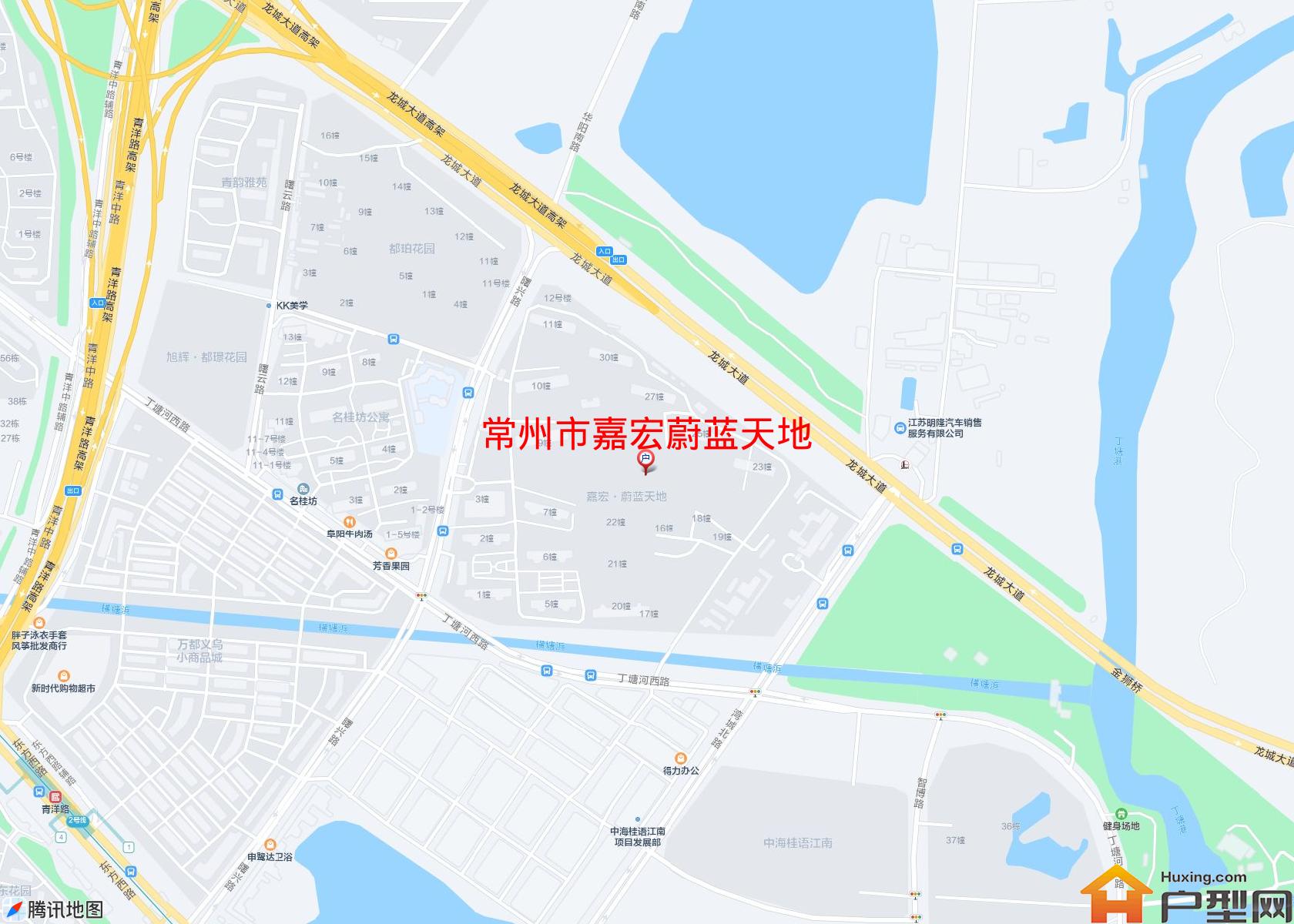 嘉宏蔚蓝天地小区 - 户型网