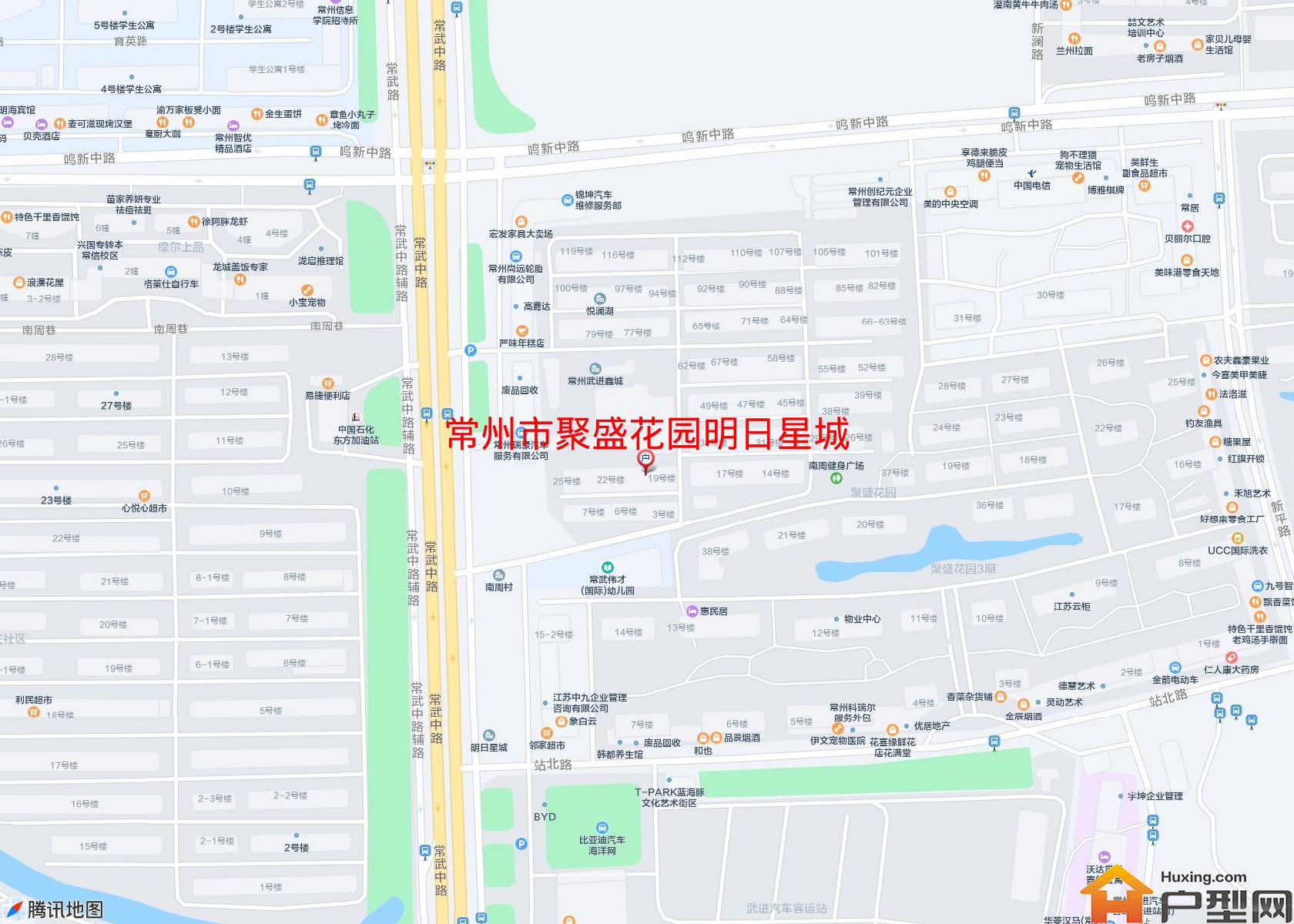 聚盛花园明日星城小区 - 户型网