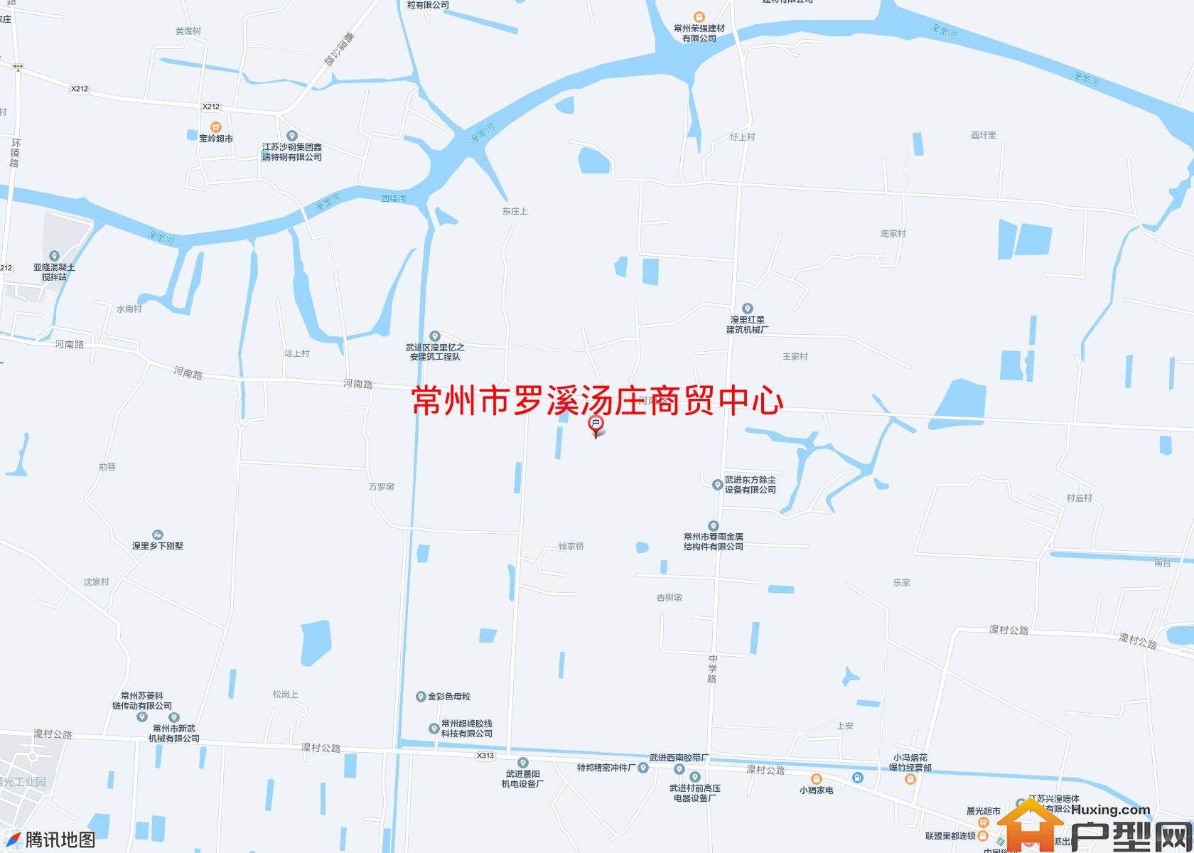 罗溪汤庄商贸中心小区 - 户型网