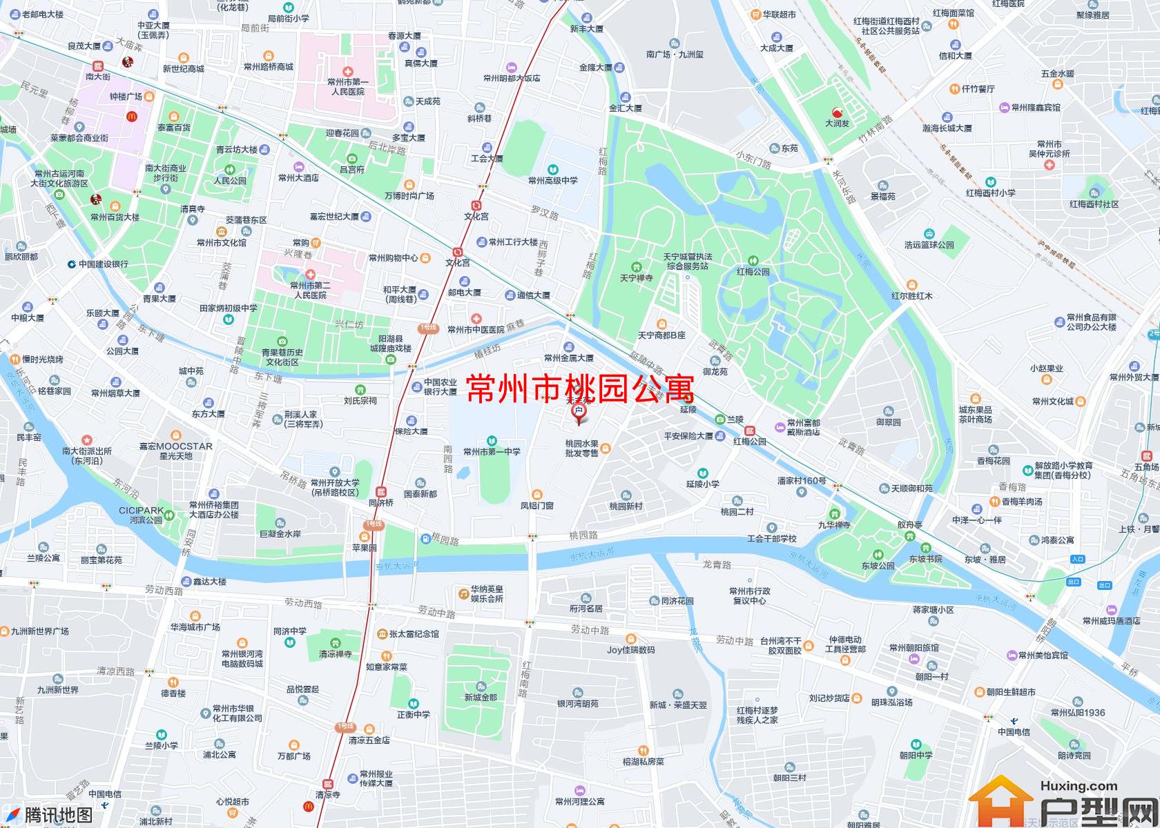 桃园公寓小区 - 户型网