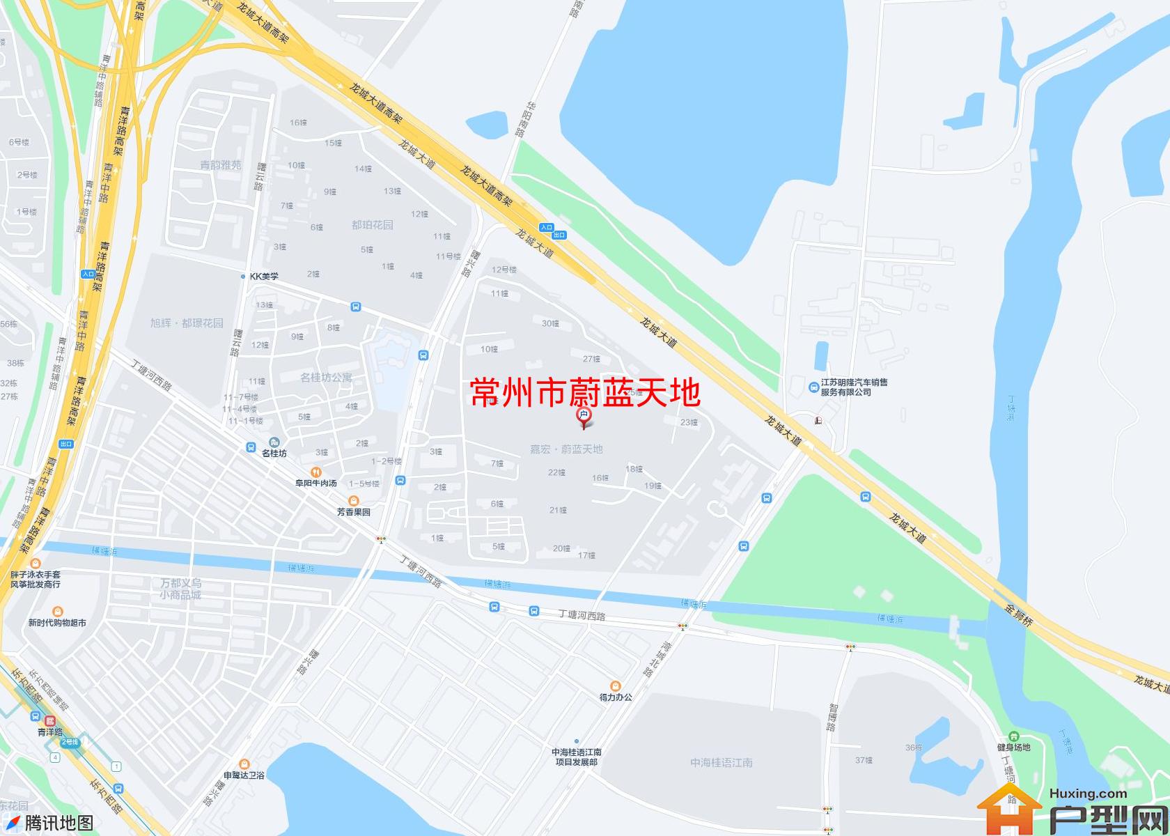 蔚蓝天地小区 - 户型网