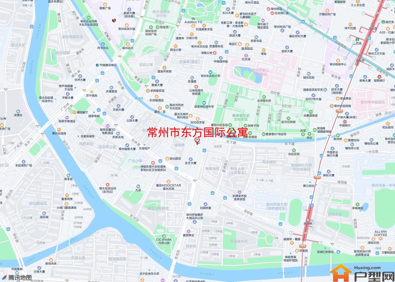 东方国际公寓小区 - 户型网