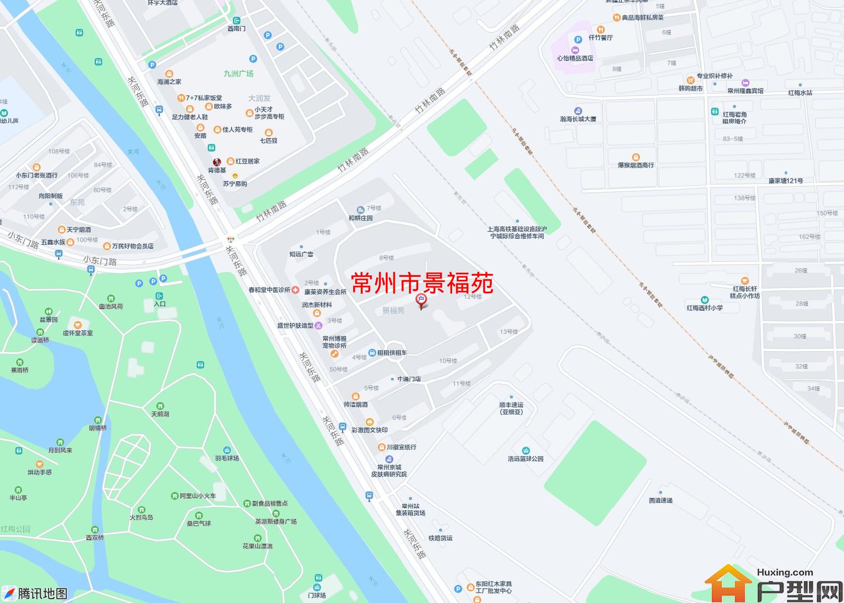 景福苑小区 - 户型网