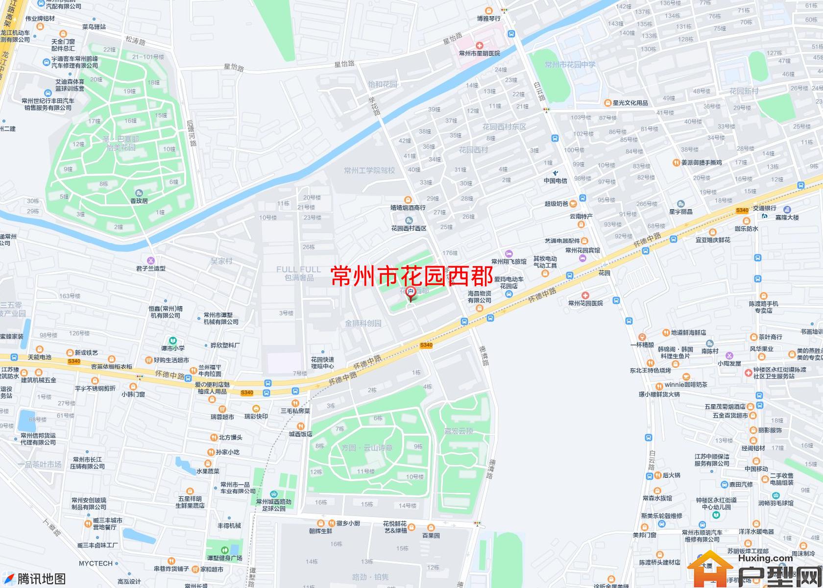 花园西郡小区 - 户型网