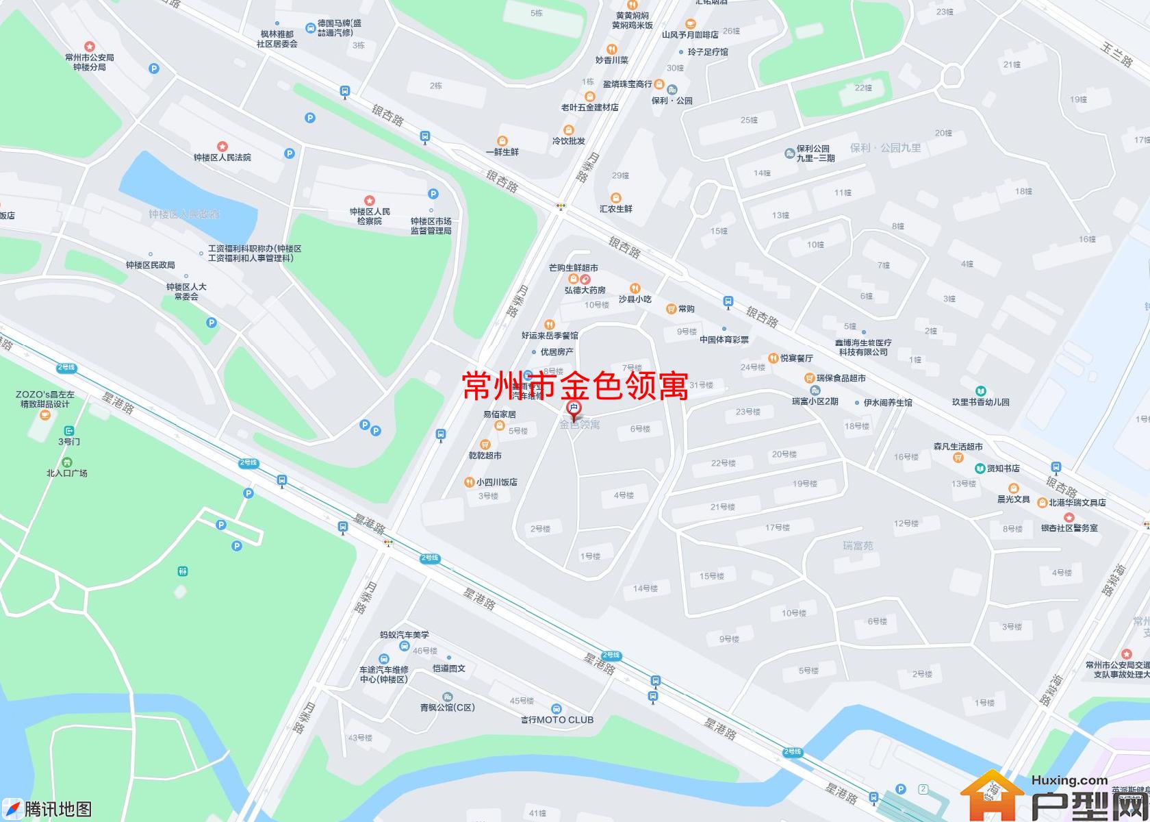 金色领寓小区 - 户型网