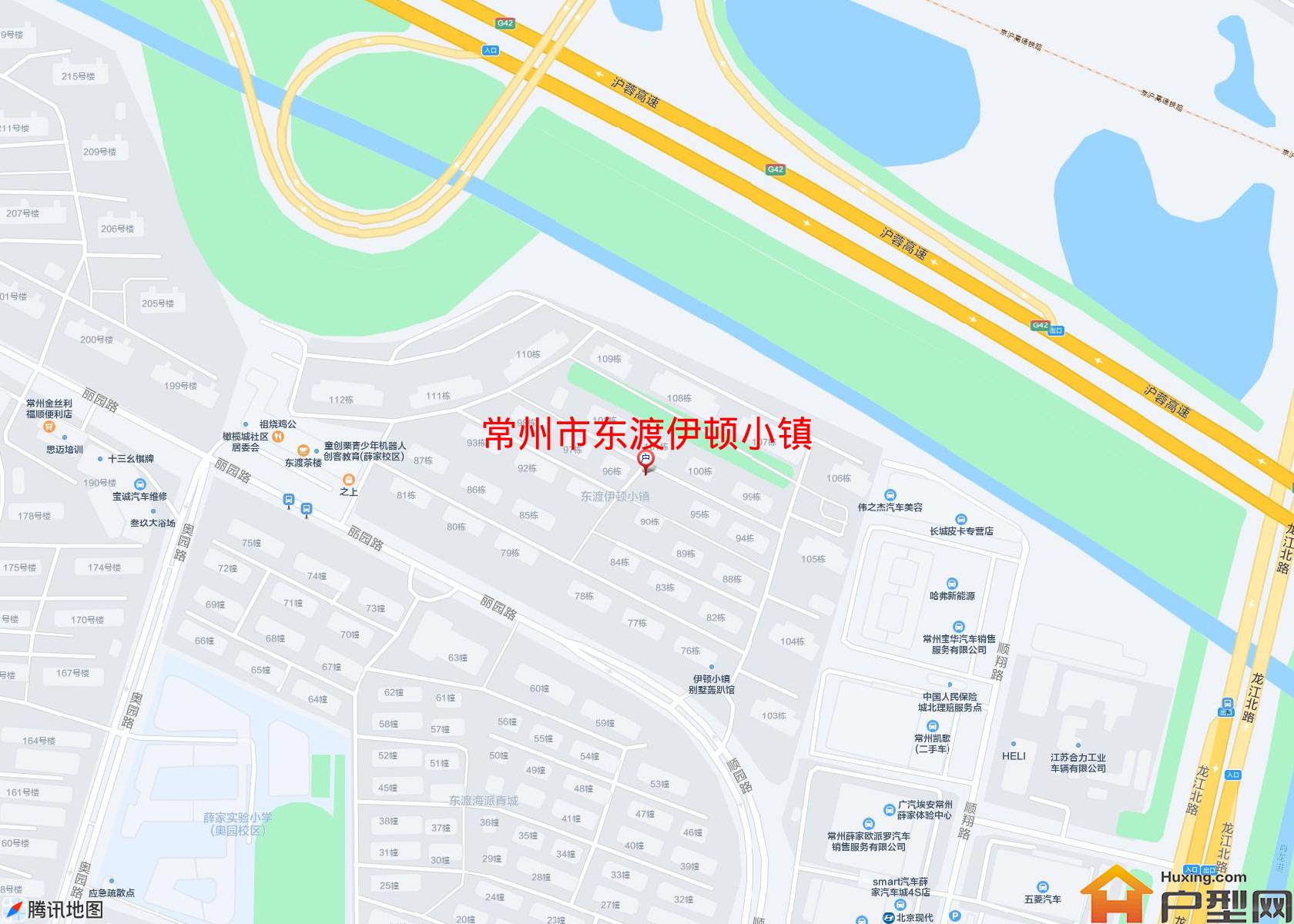 东渡伊顿小镇小区 - 户型网