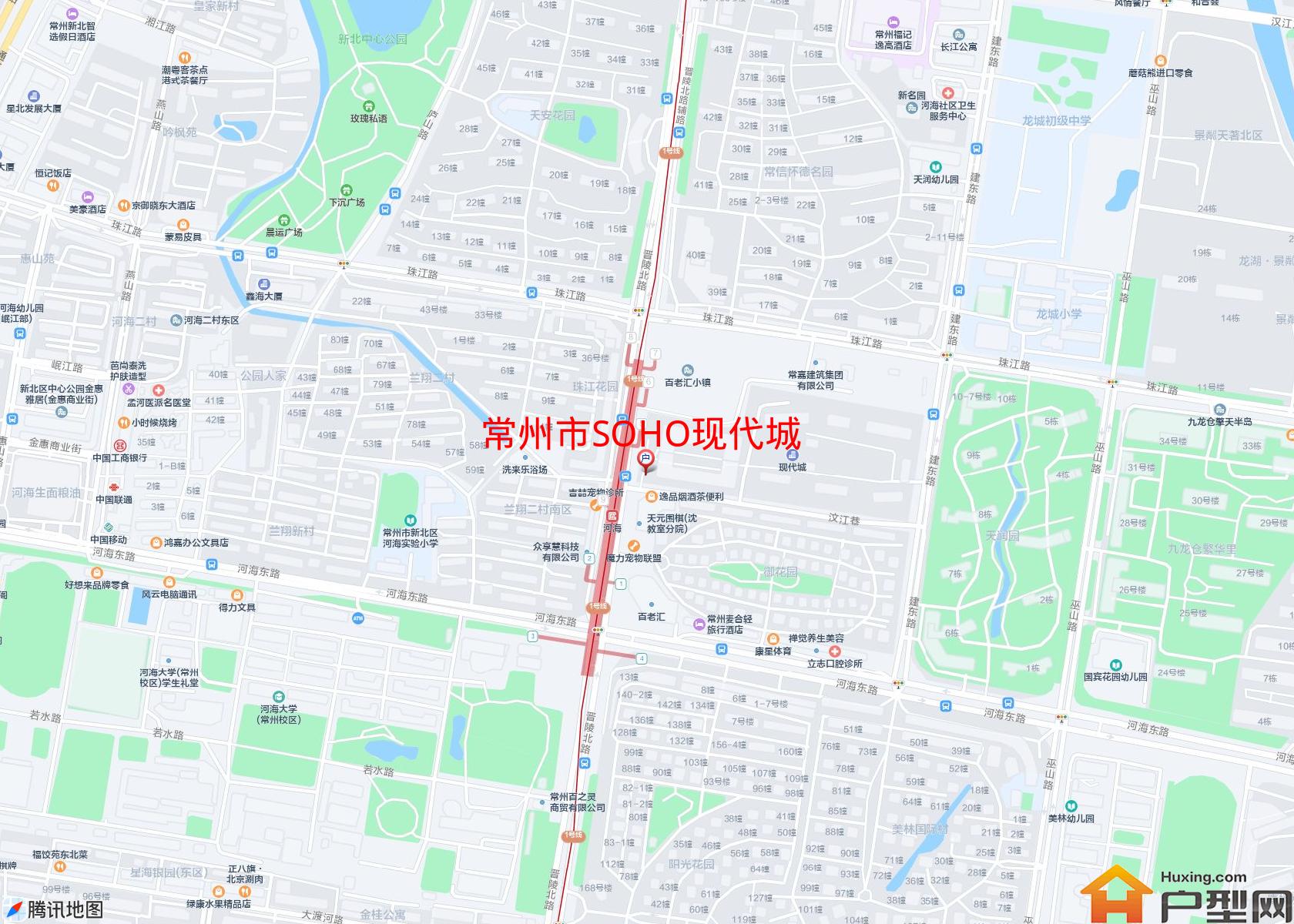 SOHO现代城小区 - 户型网