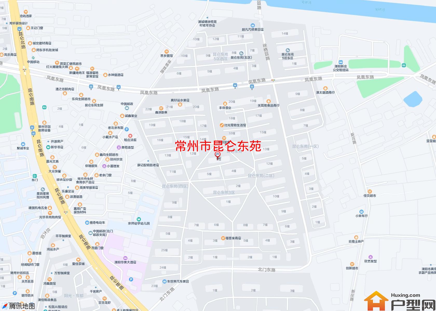 昆仑东苑小区 - 户型网