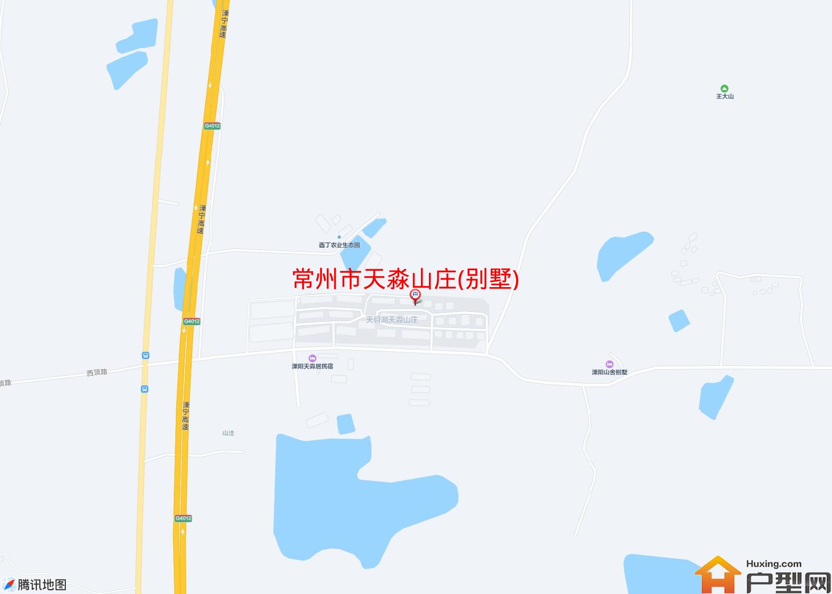 天淼山庄(别墅)小区 - 户型网