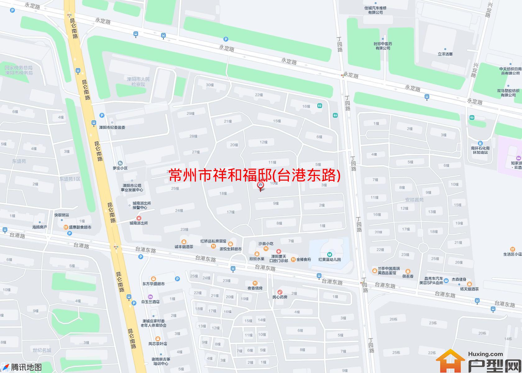 祥和福邸(台港东路)小区 - 户型网