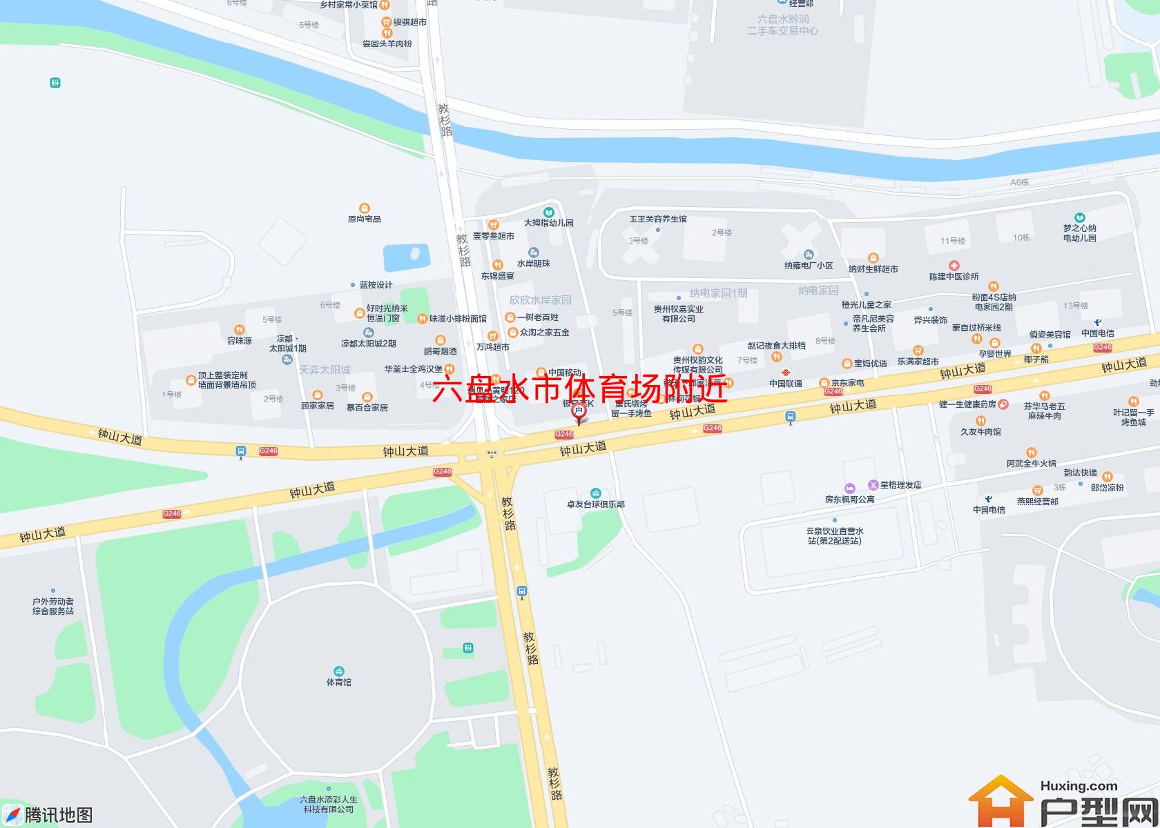 体育场附近小区 - 户型网